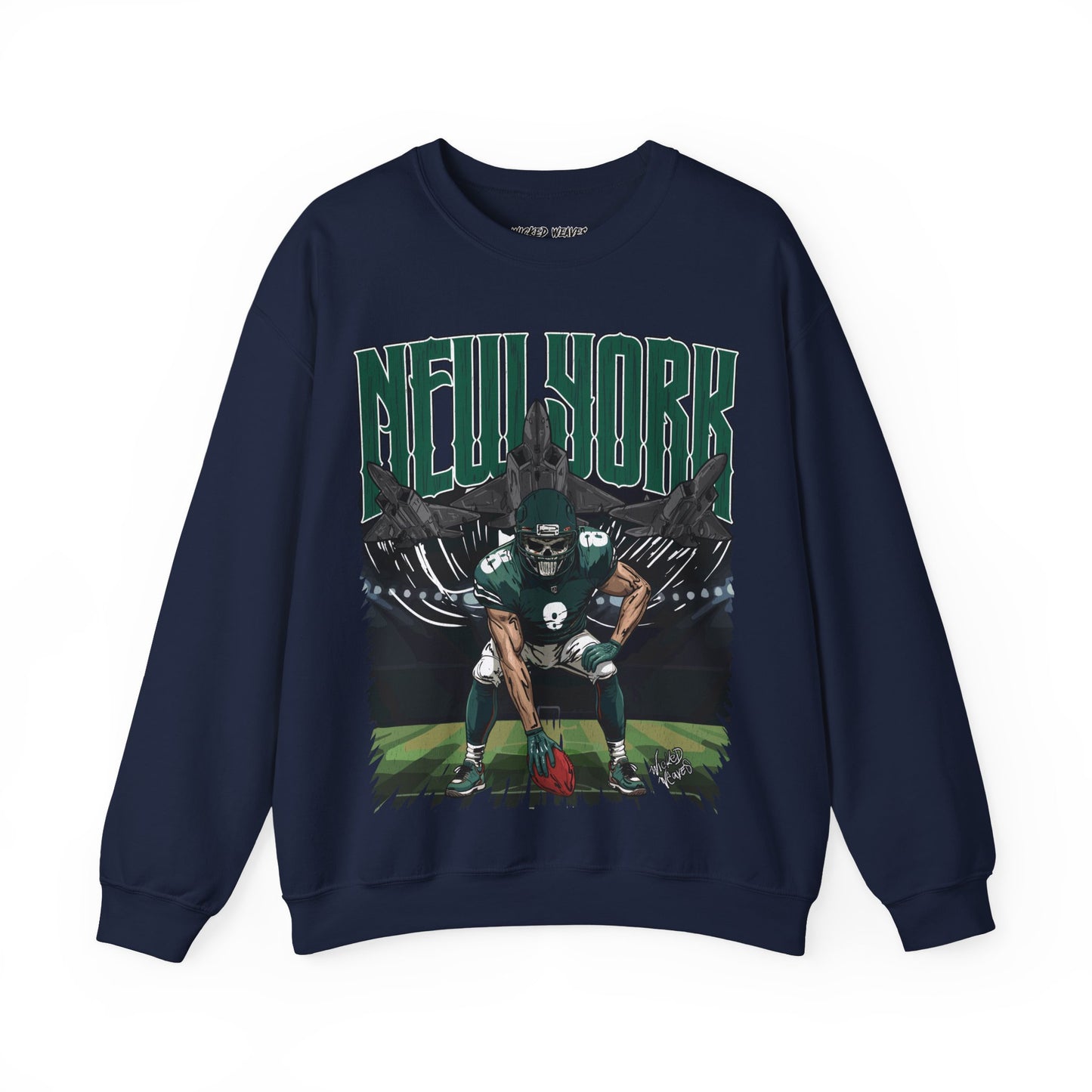 NEW YORK FOOTBALL CREWNECK SWEATSHIRT