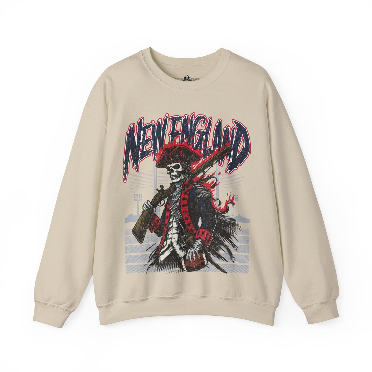 NEW ENGLAND FOOTBALL CREWNECK SWEATSHIRT