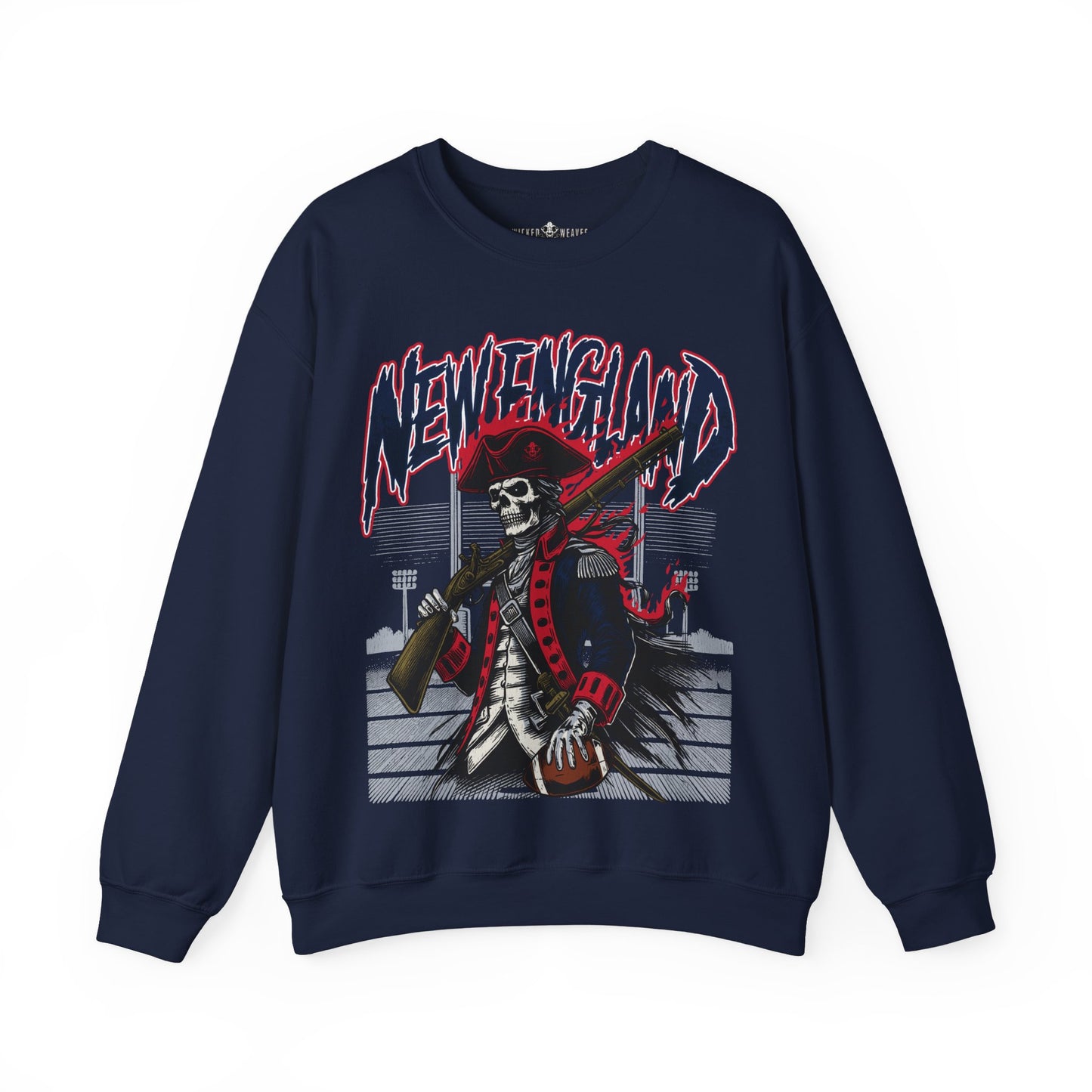 NEW ENGLAND FOOTBALL CREWNECK SWEATSHIRT