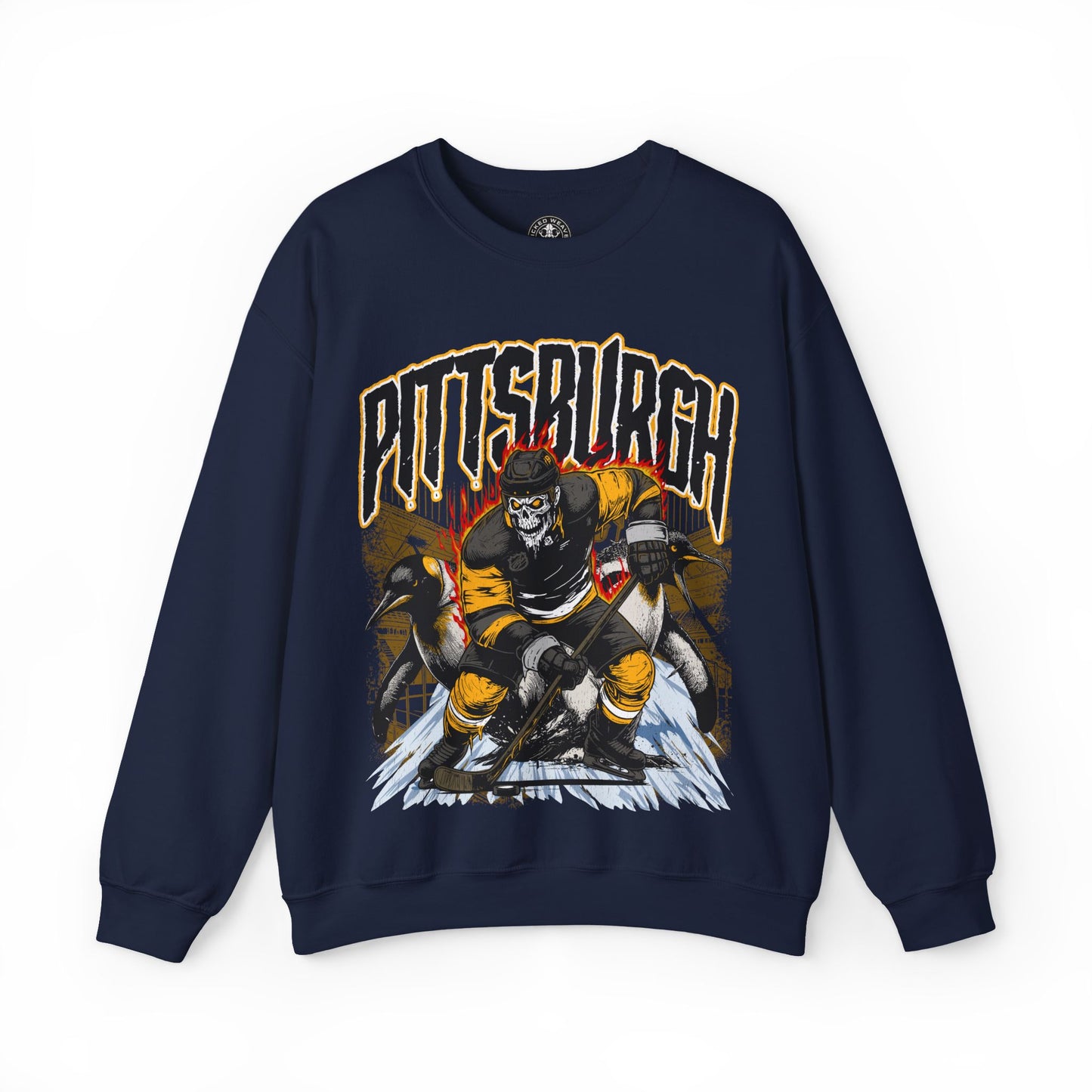 PITTSBURGH HOCKEY CREWNECK SWEATSHIRT