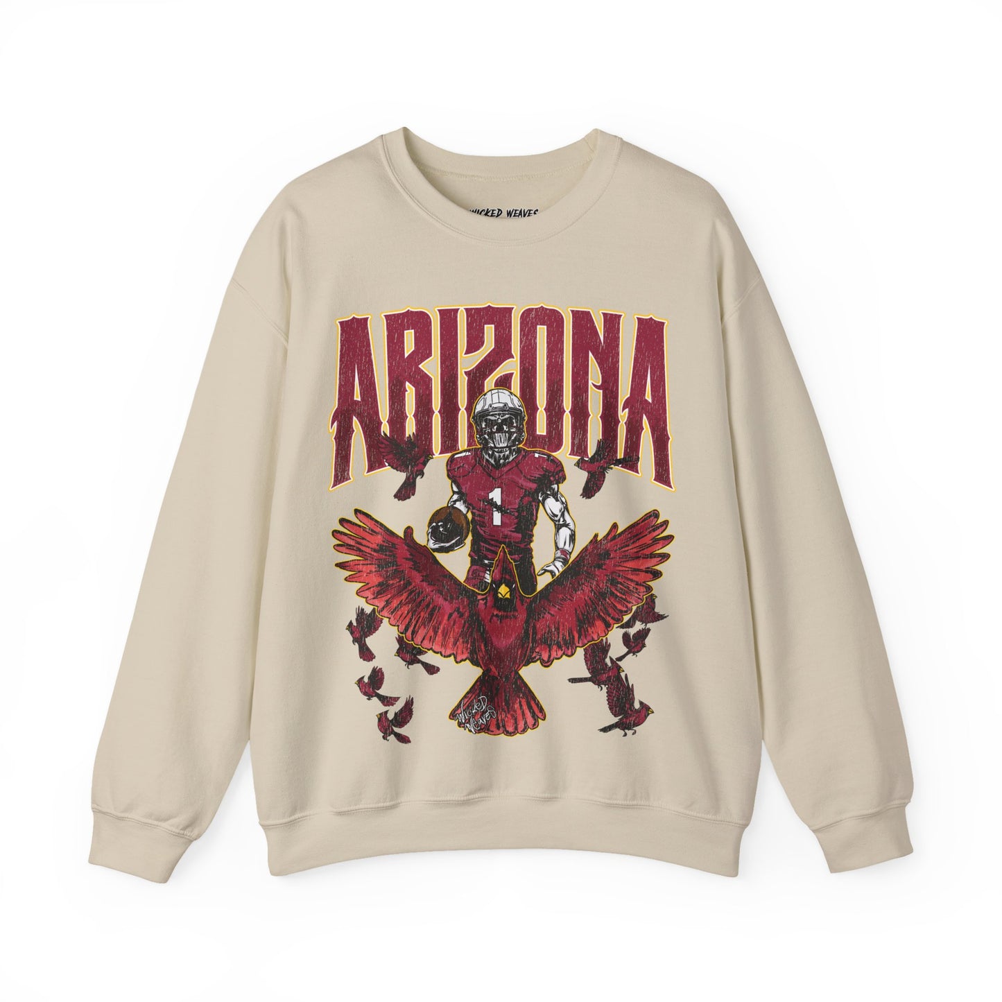 ARIZONA FOOTBALL CREWNECK SWEATSHIRT