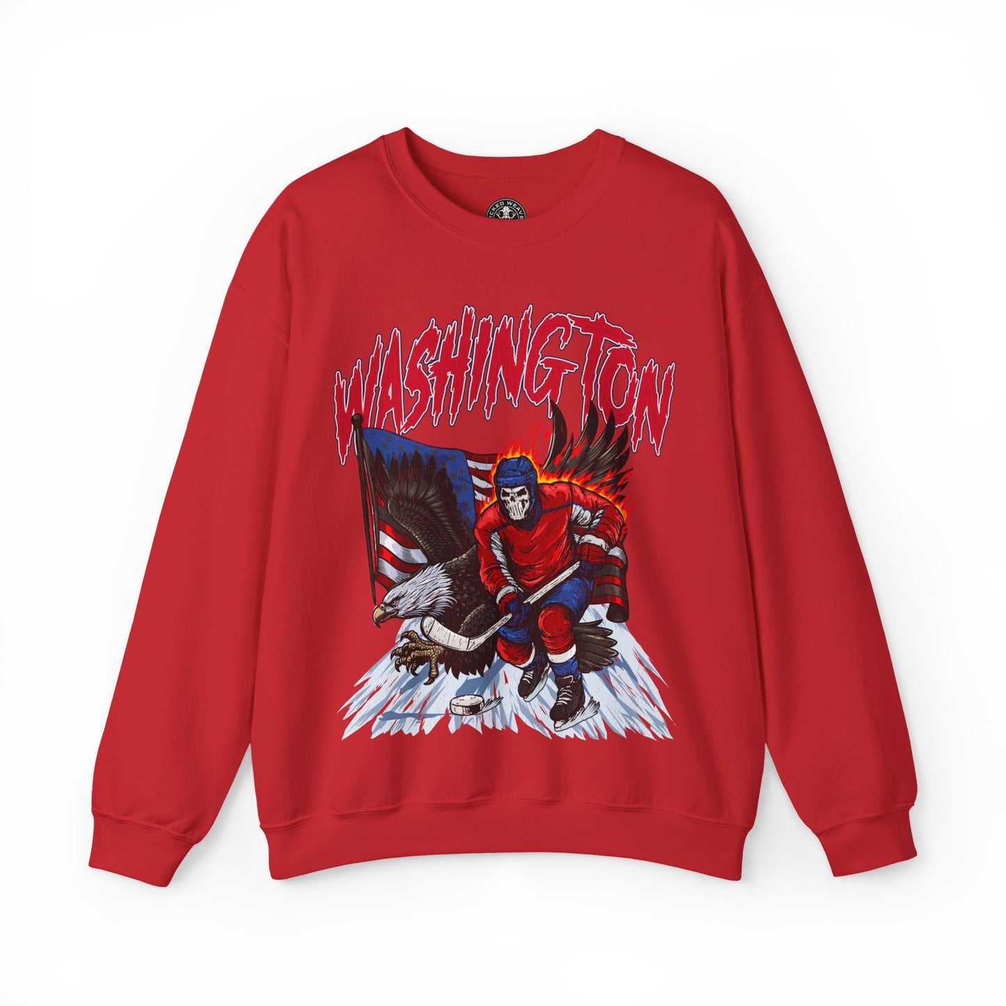 WASHINGTON HOCKEY CREWNECK SWEATSHIRT