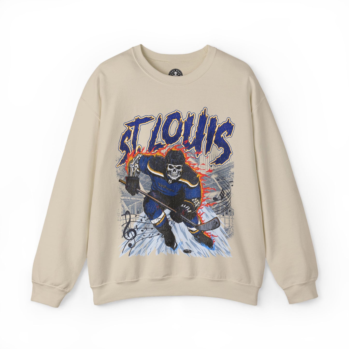 ST. LOUIS HOCKEY CREWNECK SWEATSHIRT