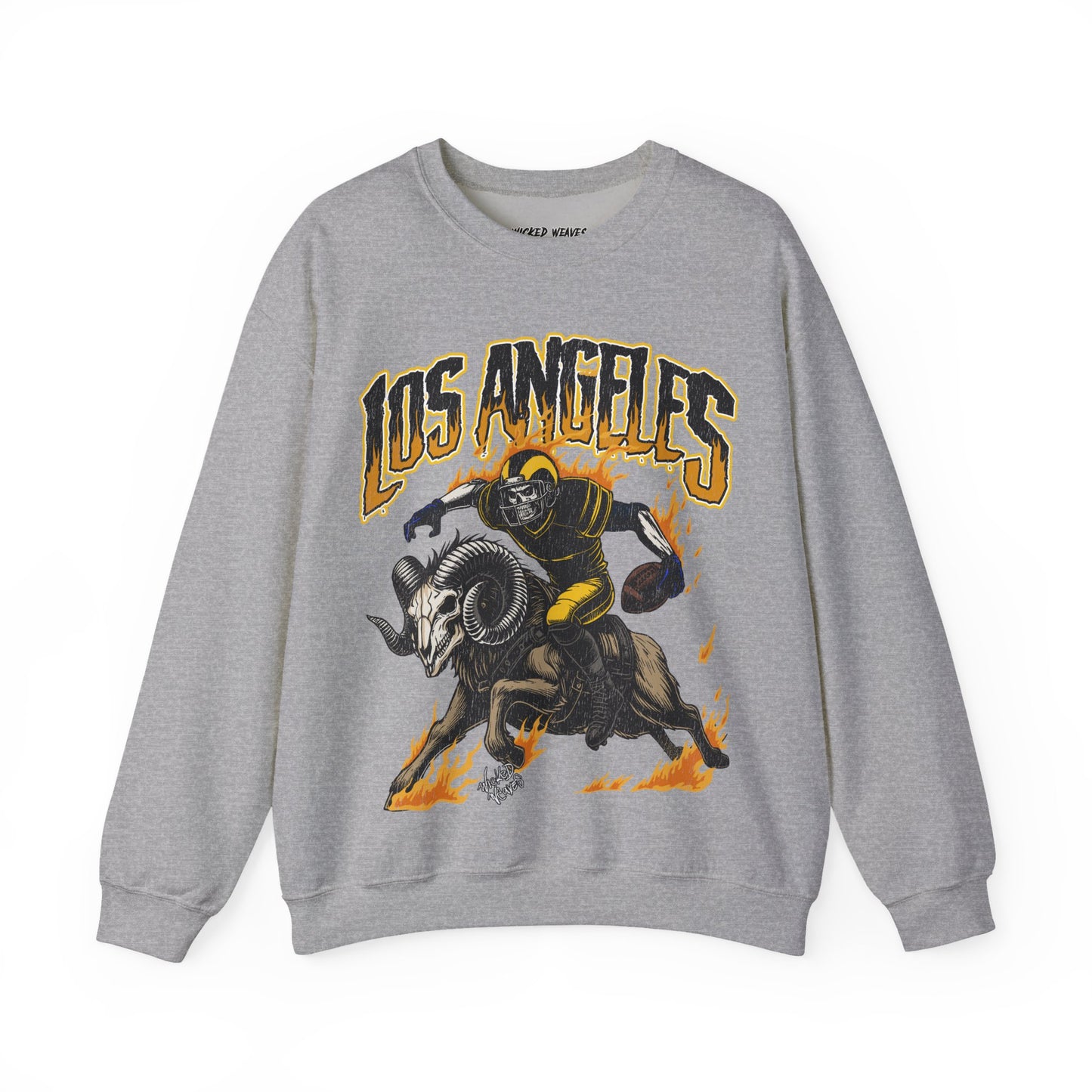 LOS ANGELES FOOTBALL CREWNECK SWEATSHIRT