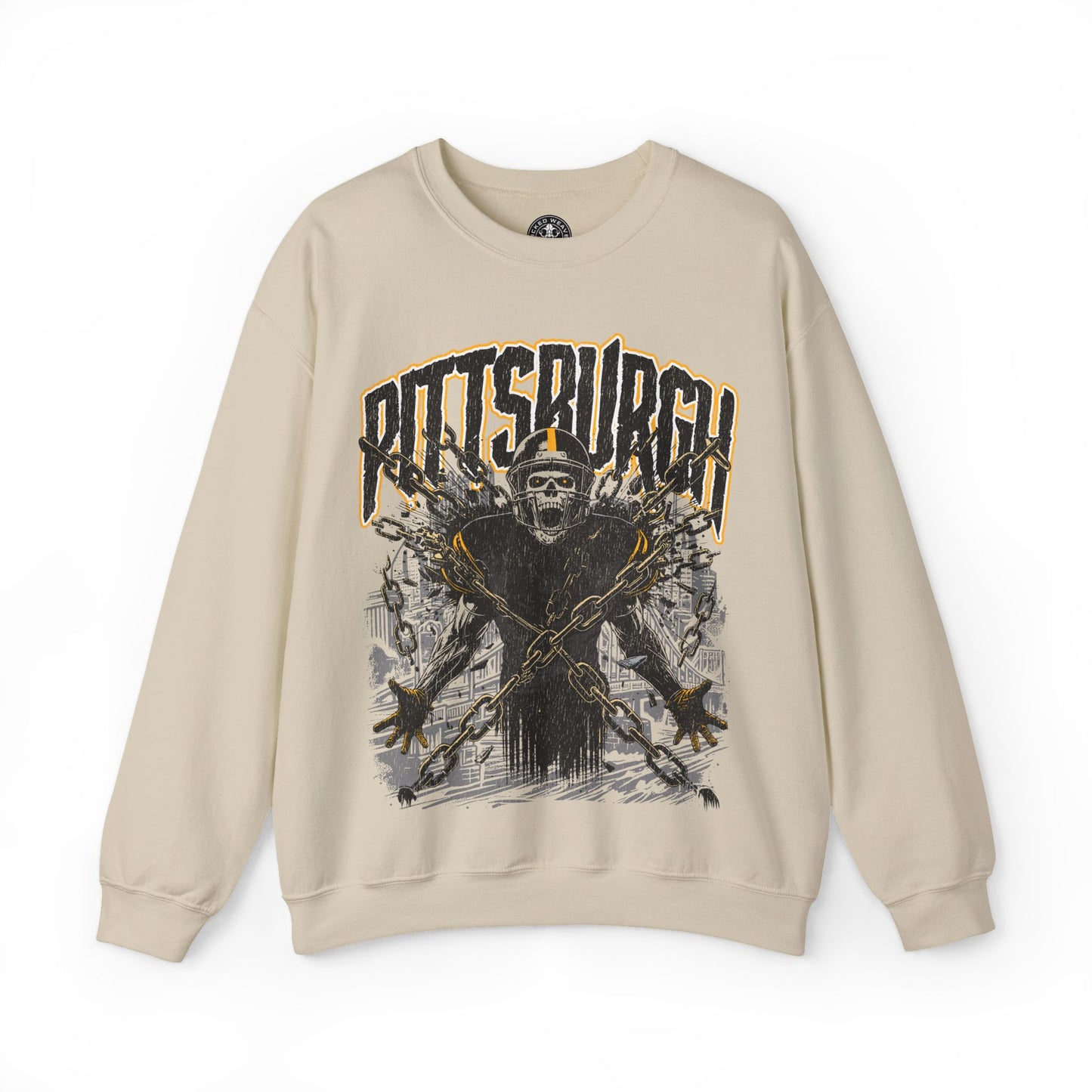PITTSBURGH FOOTBALL CREWNECK SWEATSHIRT