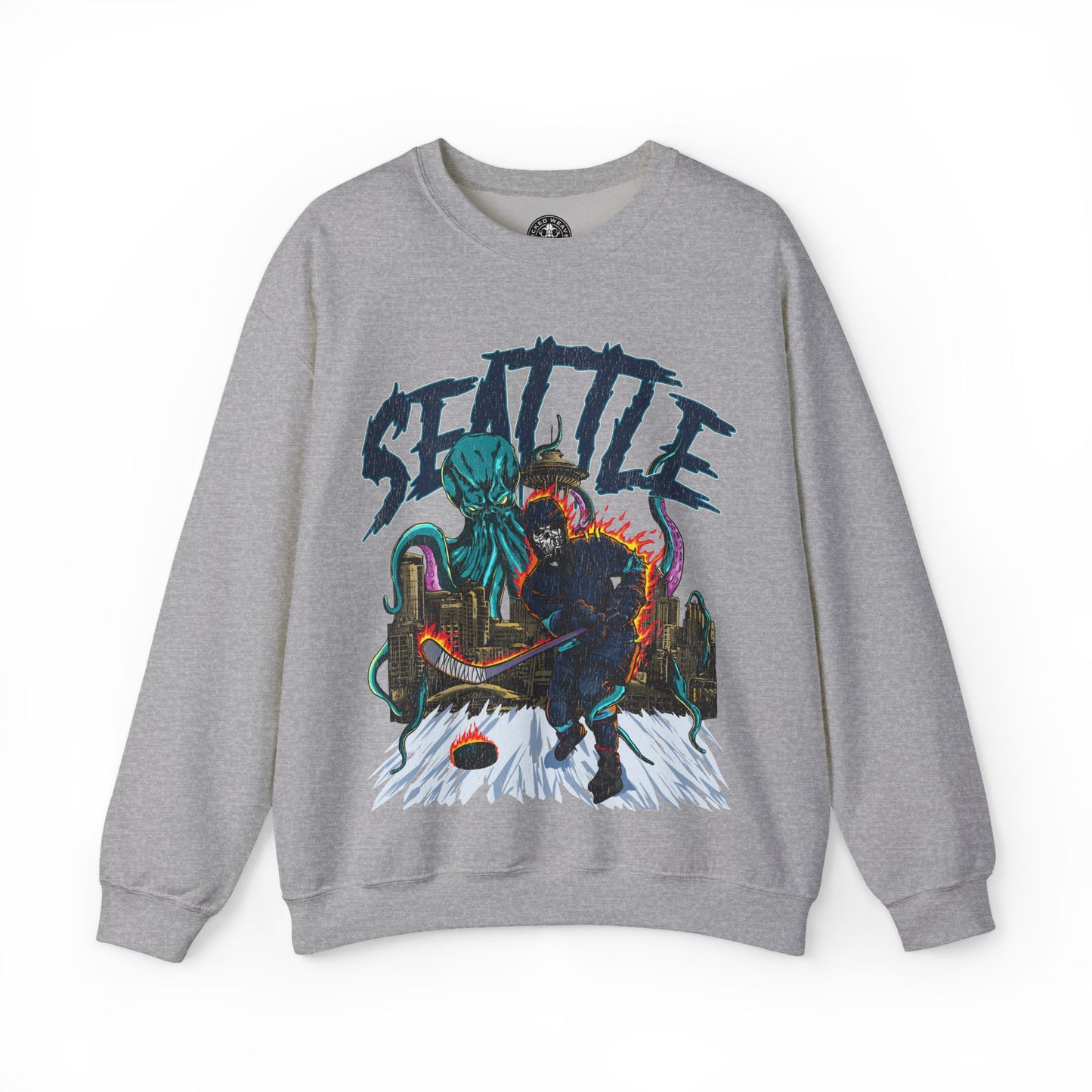 SEATTLE HOCKEY CREWNECK SWEATSHIRT
