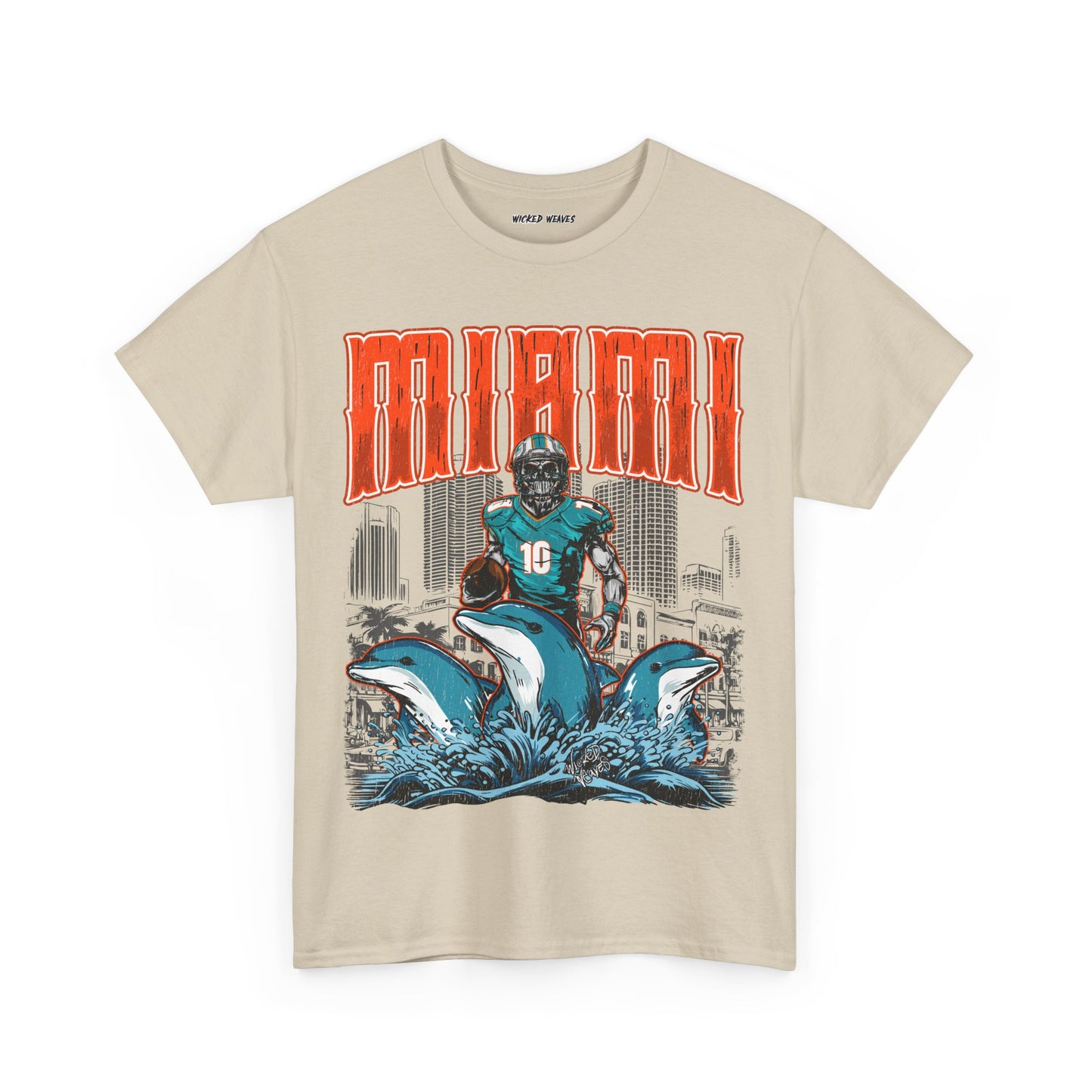 MIAMI FOOTBALL T-SHIRT