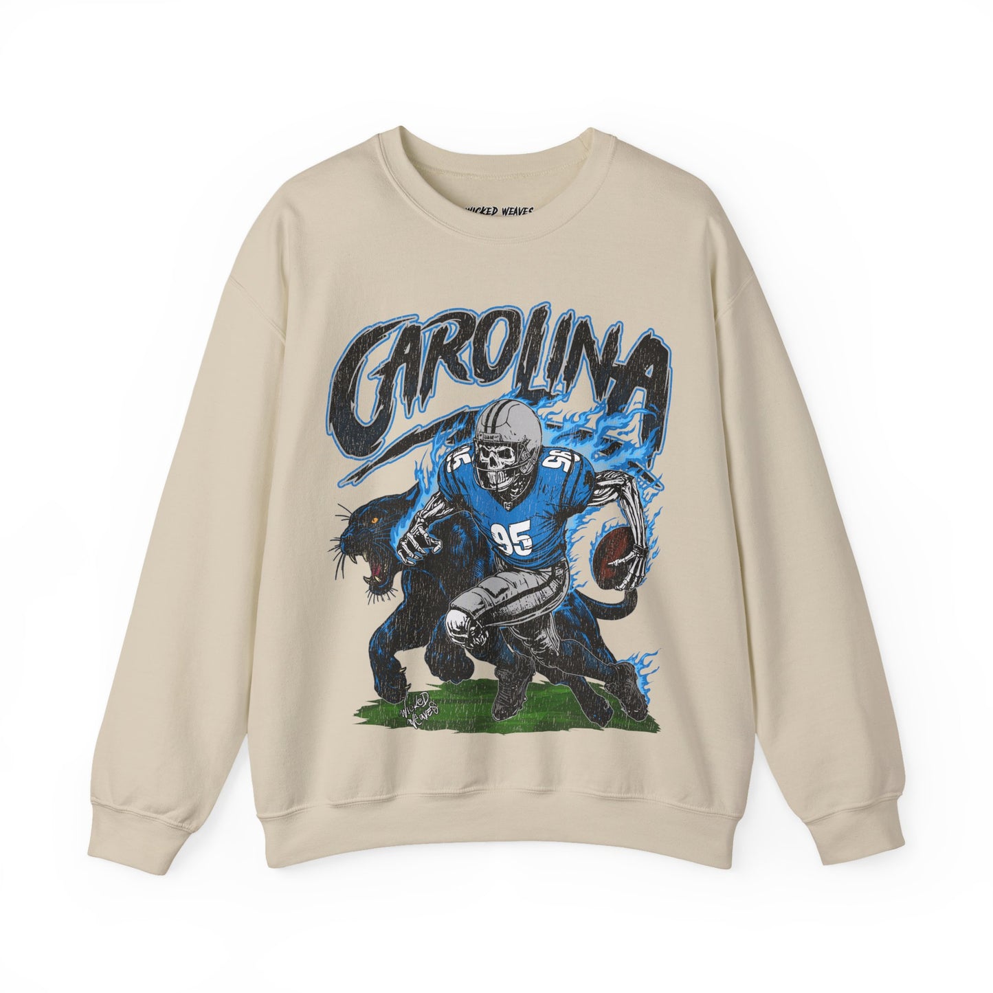 CAROLINA FOOTBALL CREWNECK SWEATSHIRT