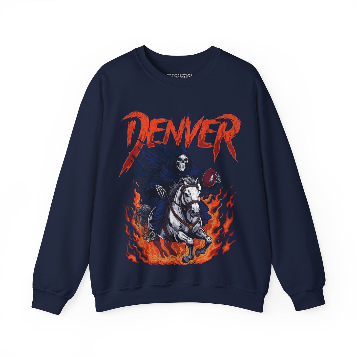 DENVER FOOTBALL CREWNECK SWEATSHIRT