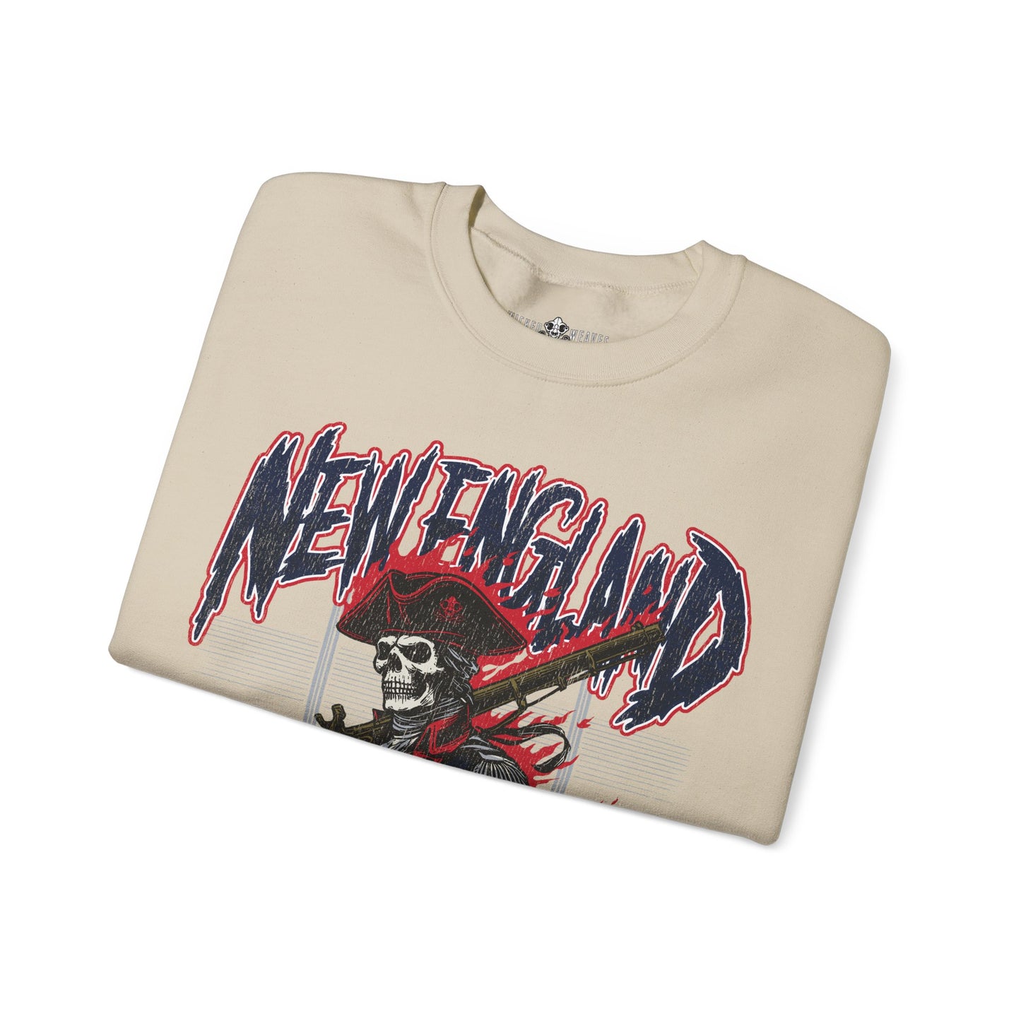 NEW ENGLAND FOOTBALL CREWNECK SWEATSHIRT