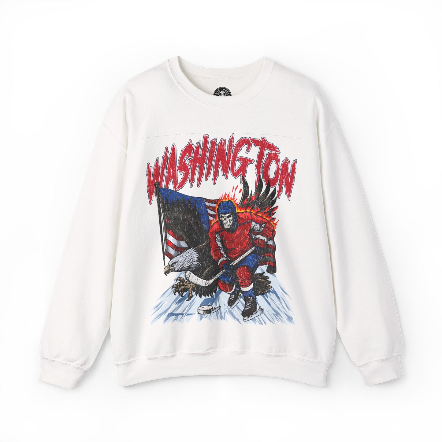 WASHINGTON HOCKEY CREWNECK SWEATSHIRT