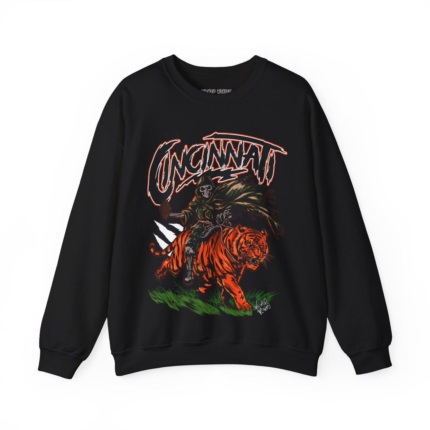 CINCINNATI FOOTBALL CREWNECK SWEATSHIRT