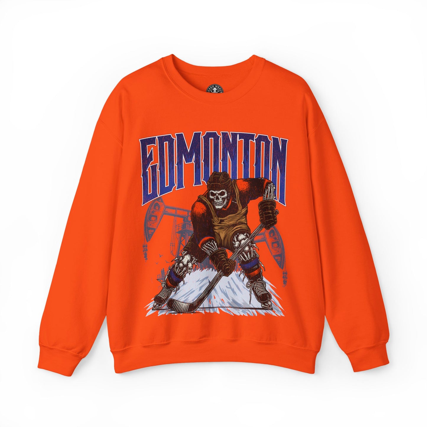 EDMONTON HOCKEY CREWNECK SWEATSHIRT