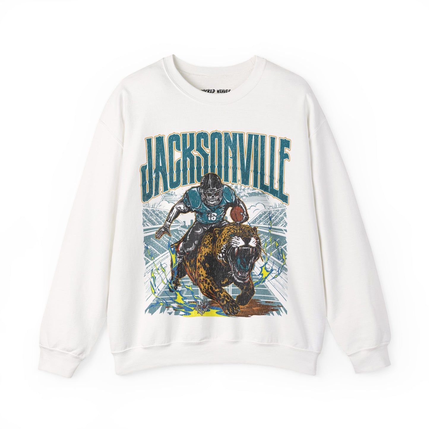 JACKSONVILLE FOOTBALL CREWNECK SWEATSHIRT