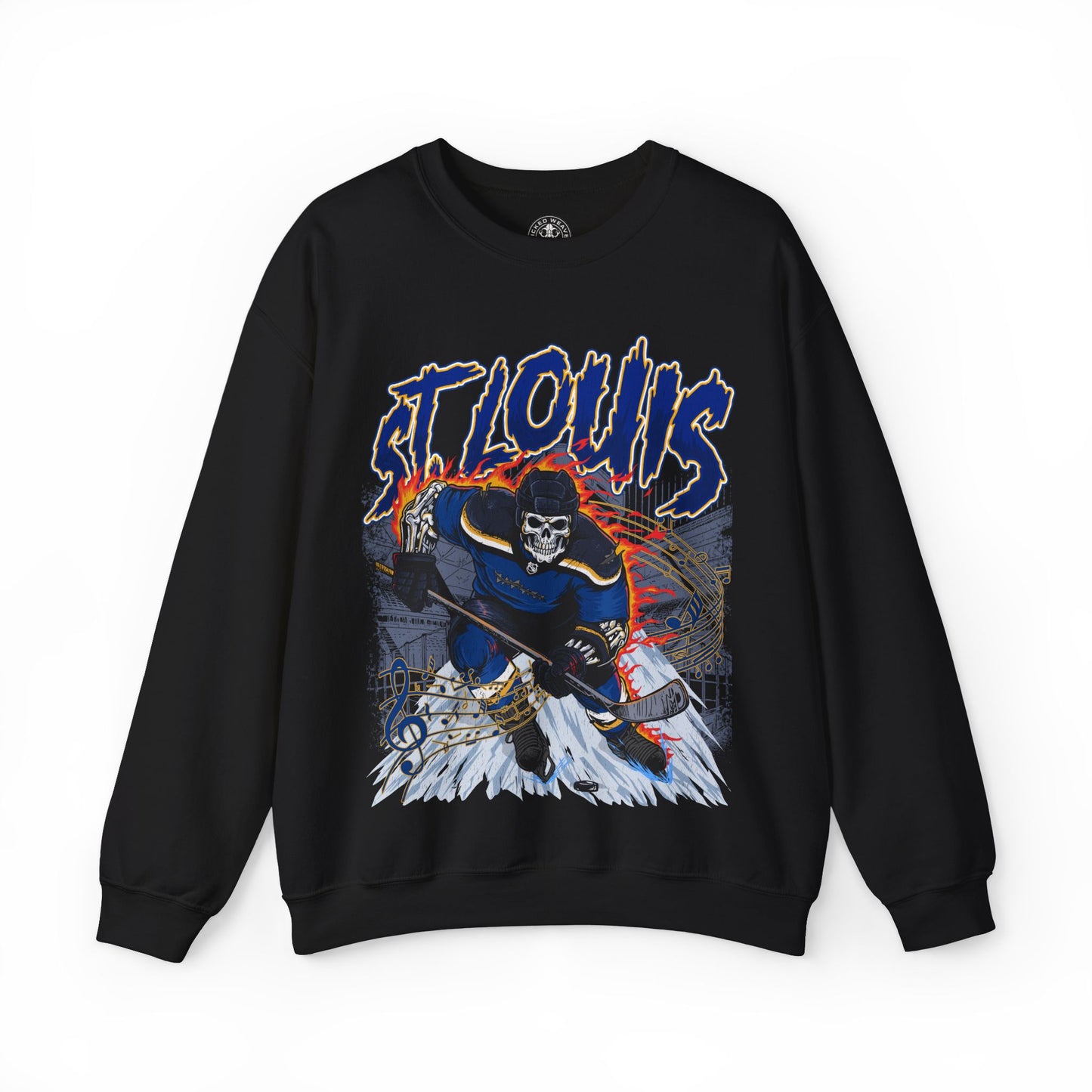 ST. LOUIS HOCKEY CREWNECK SWEATSHIRT