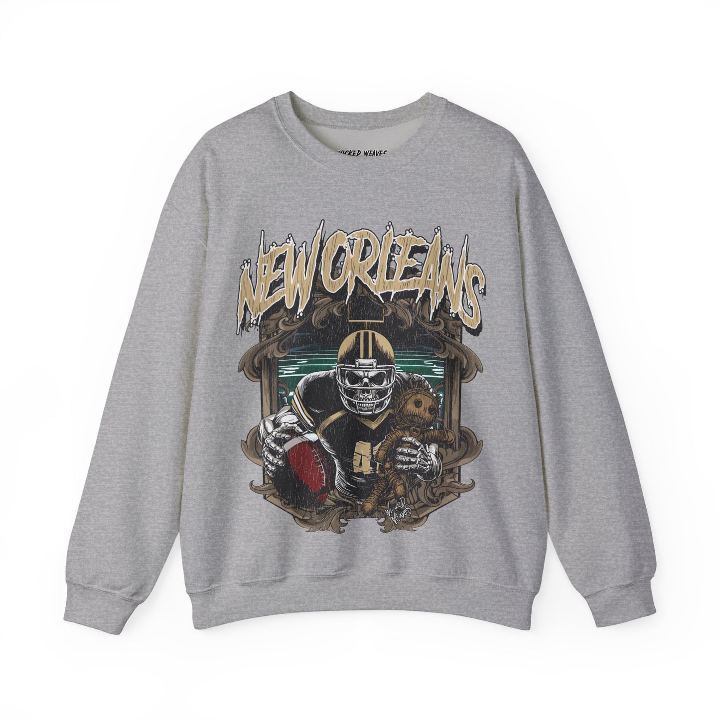 NEW ORLEANS FOOTBALL CREWNECK SWEATSHIRT