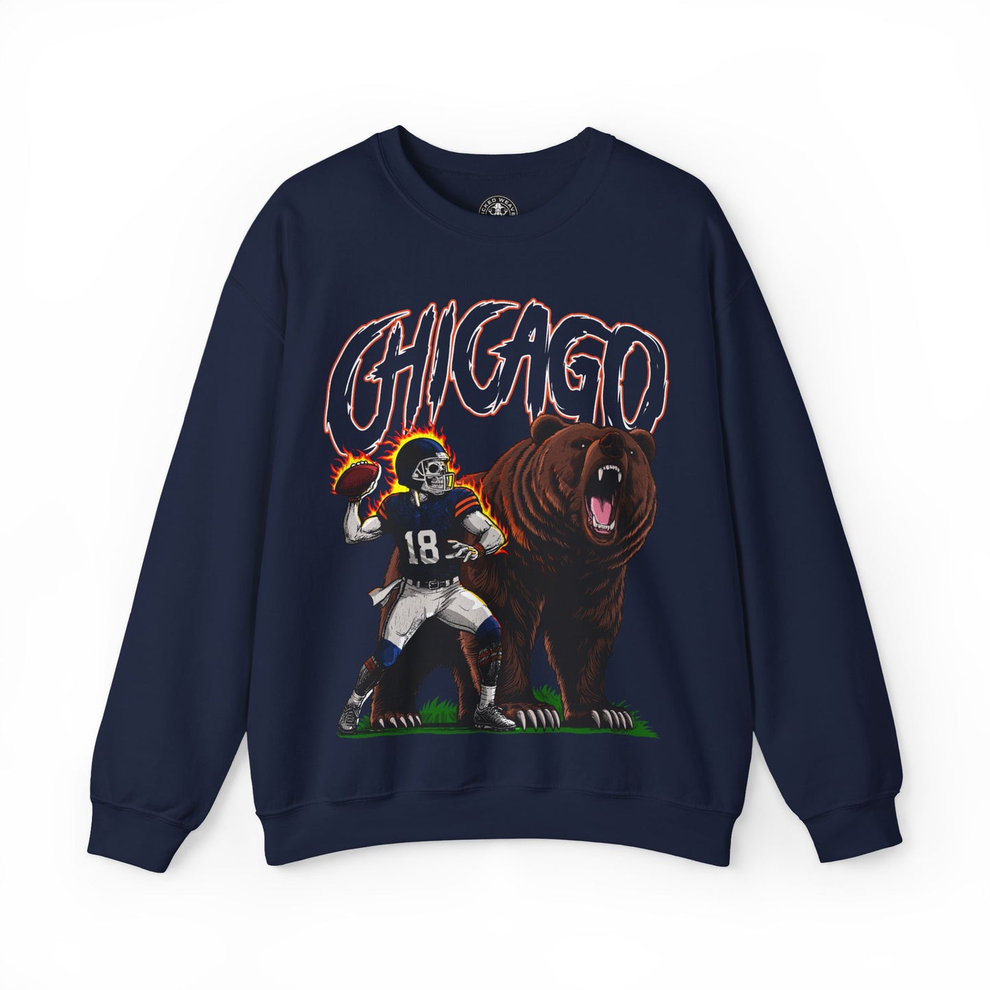 CHICAGO FOOTBALL CREWNECK SWEATSHIRT