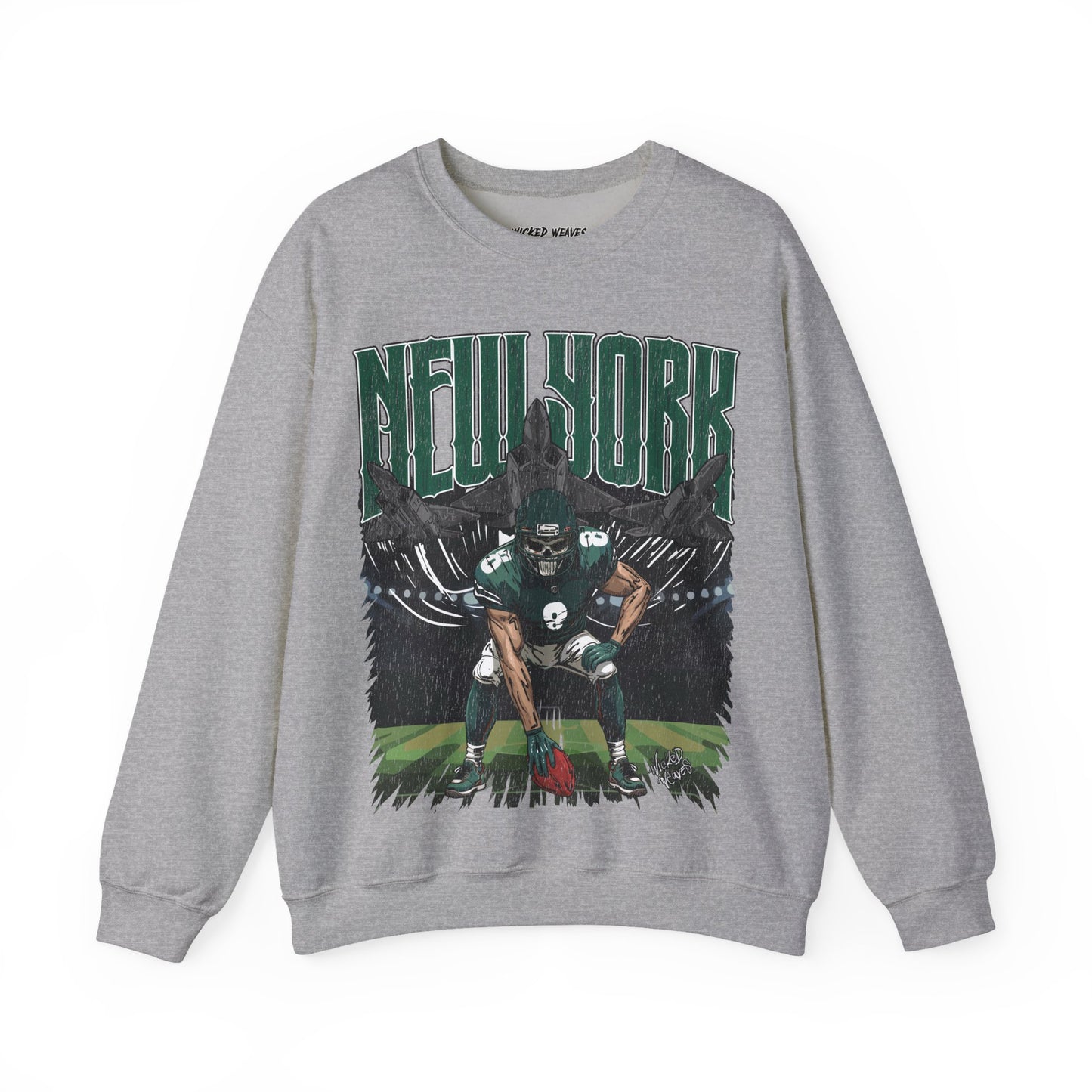 NEW YORK FOOTBALL CREWNECK SWEATSHIRT