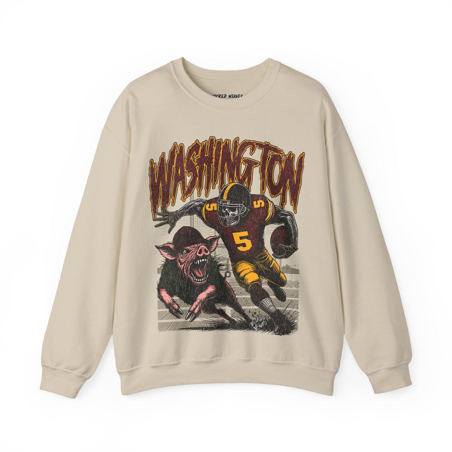 WASHINGTON FOOTBALL CREWNECK SWEATSHIRT