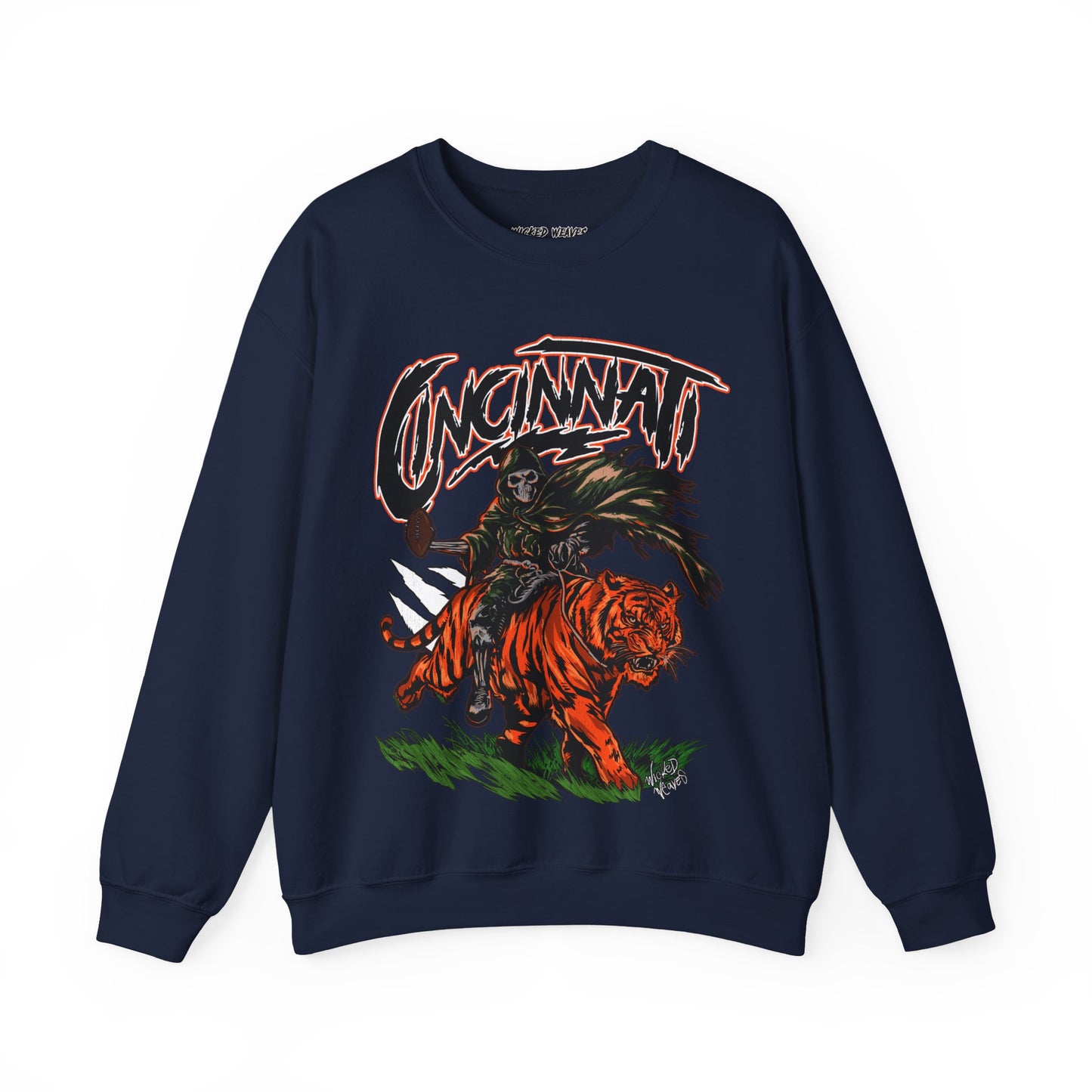 CINCINNATI FOOTBALL CREWNECK SWEATSHIRT