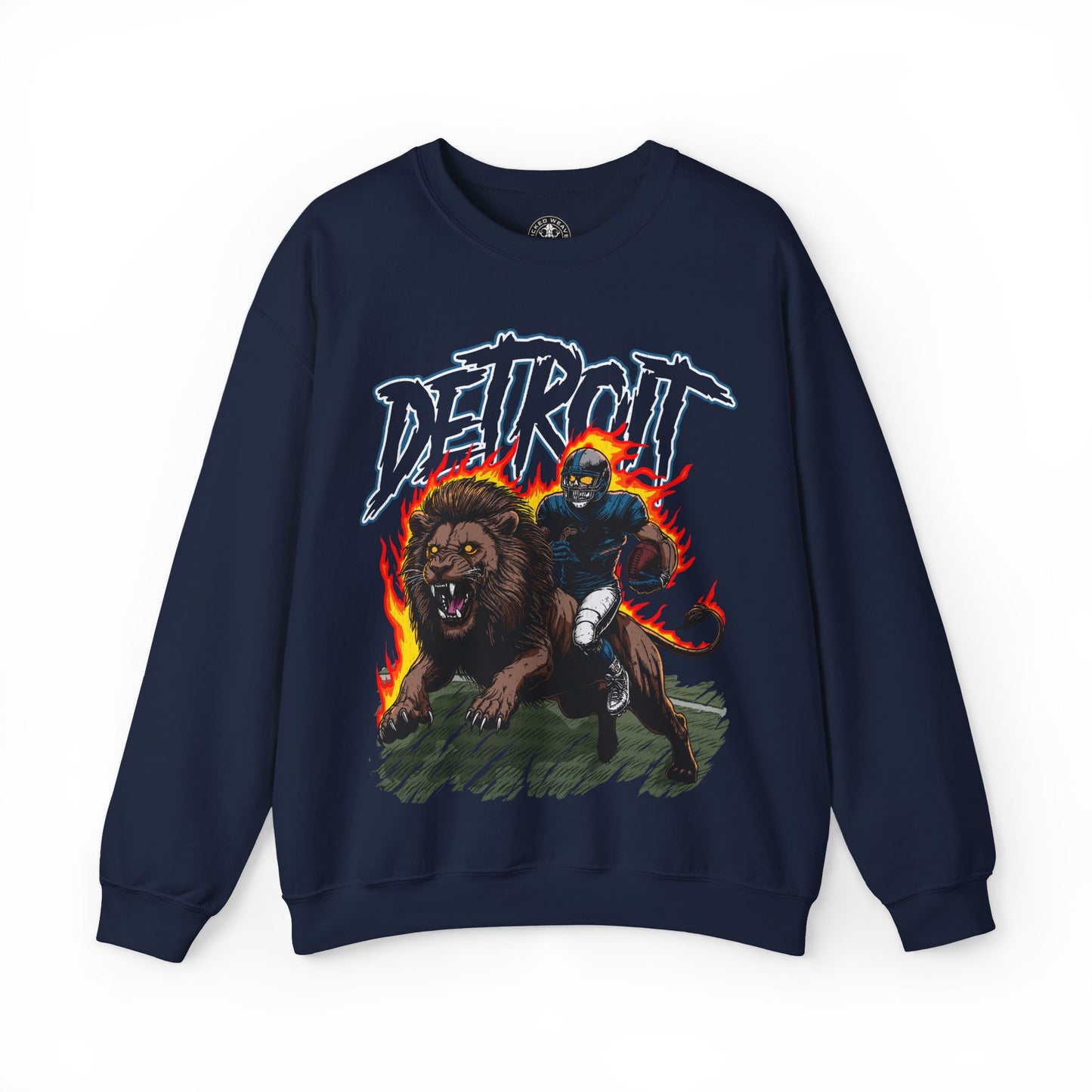 DETROIT FOOTBALL CREWNECK SWEATSHIRT V2