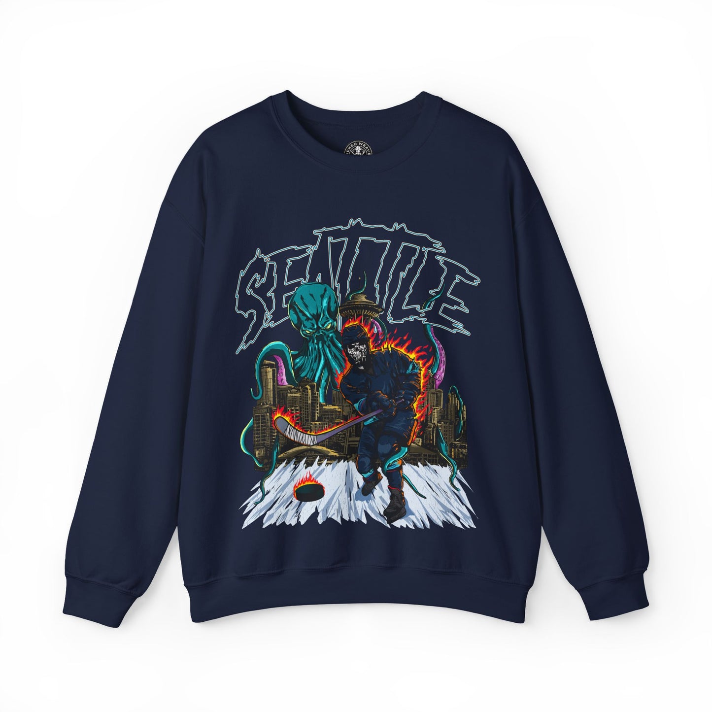 SEATTLE HOCKEY CREWNECK SWEATSHIRT