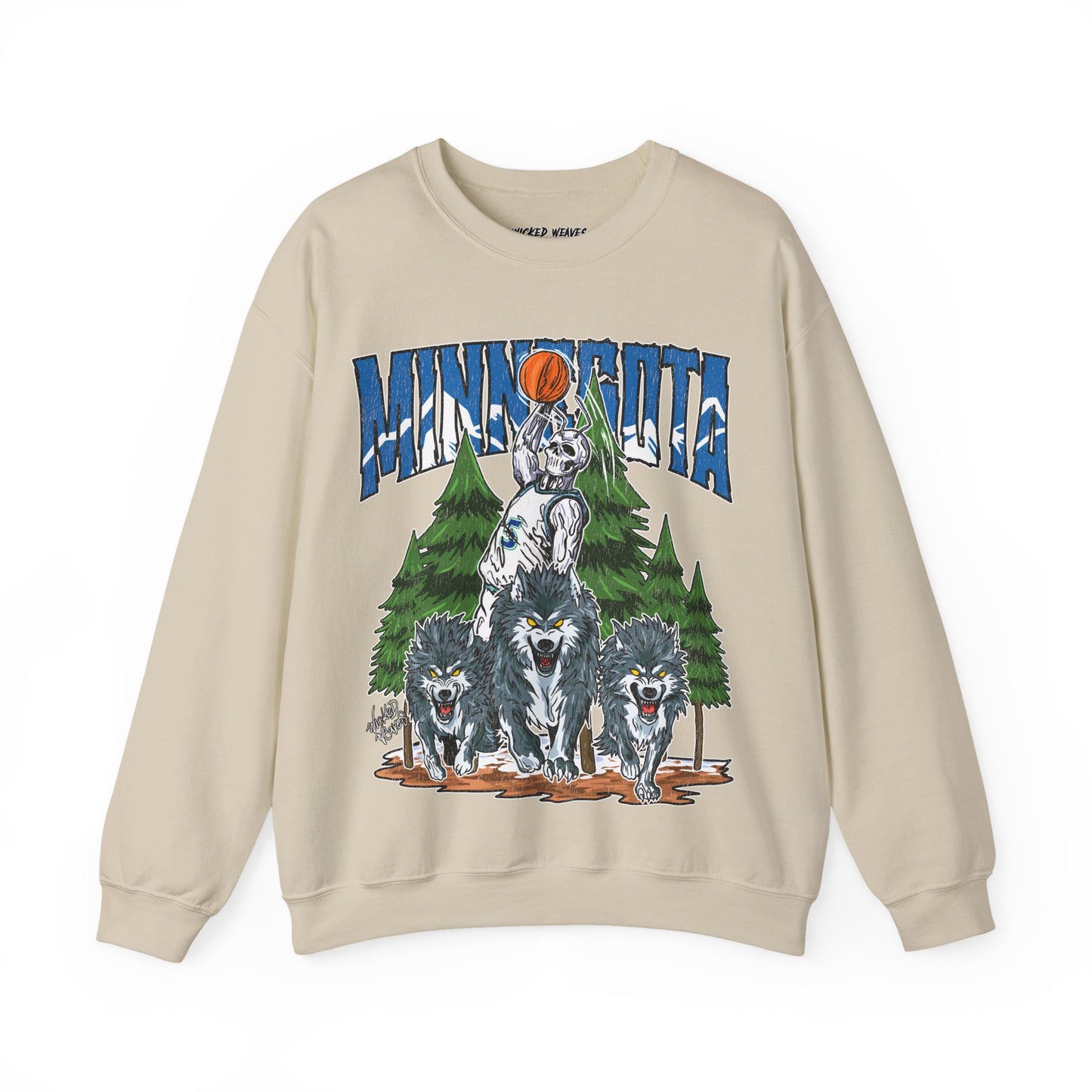 MINNESOTA BASKETBALL CREWNECK SWEATSHIRT