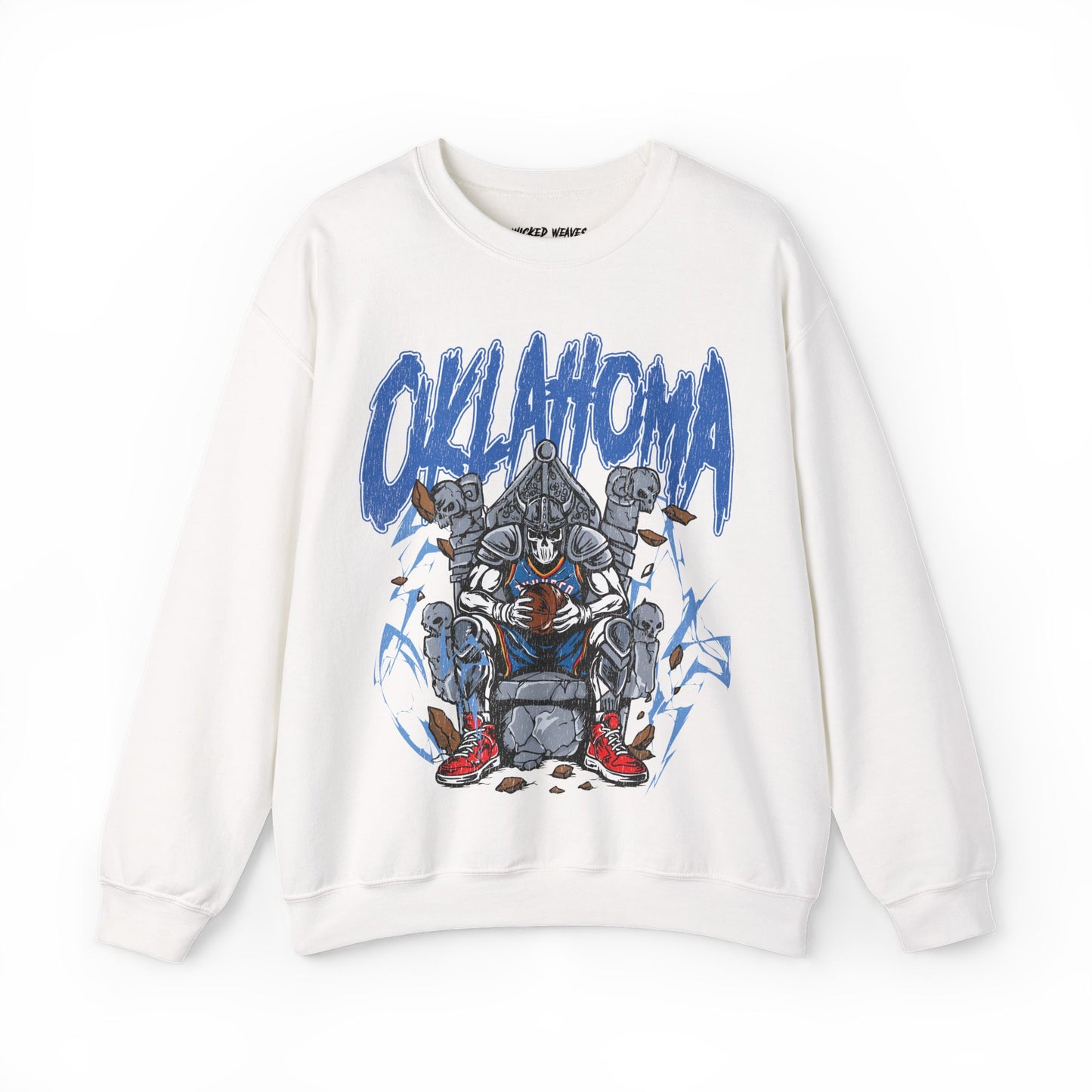 OKLAHOMA CITY BASKETBALL CREWNECK SWEATSHIRT