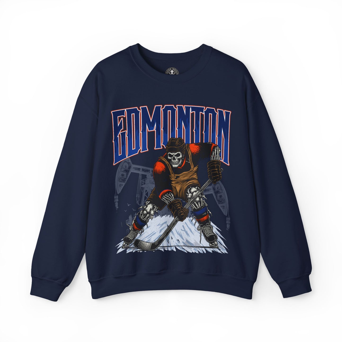 EDMONTON HOCKEY CREWNECK SWEATSHIRT