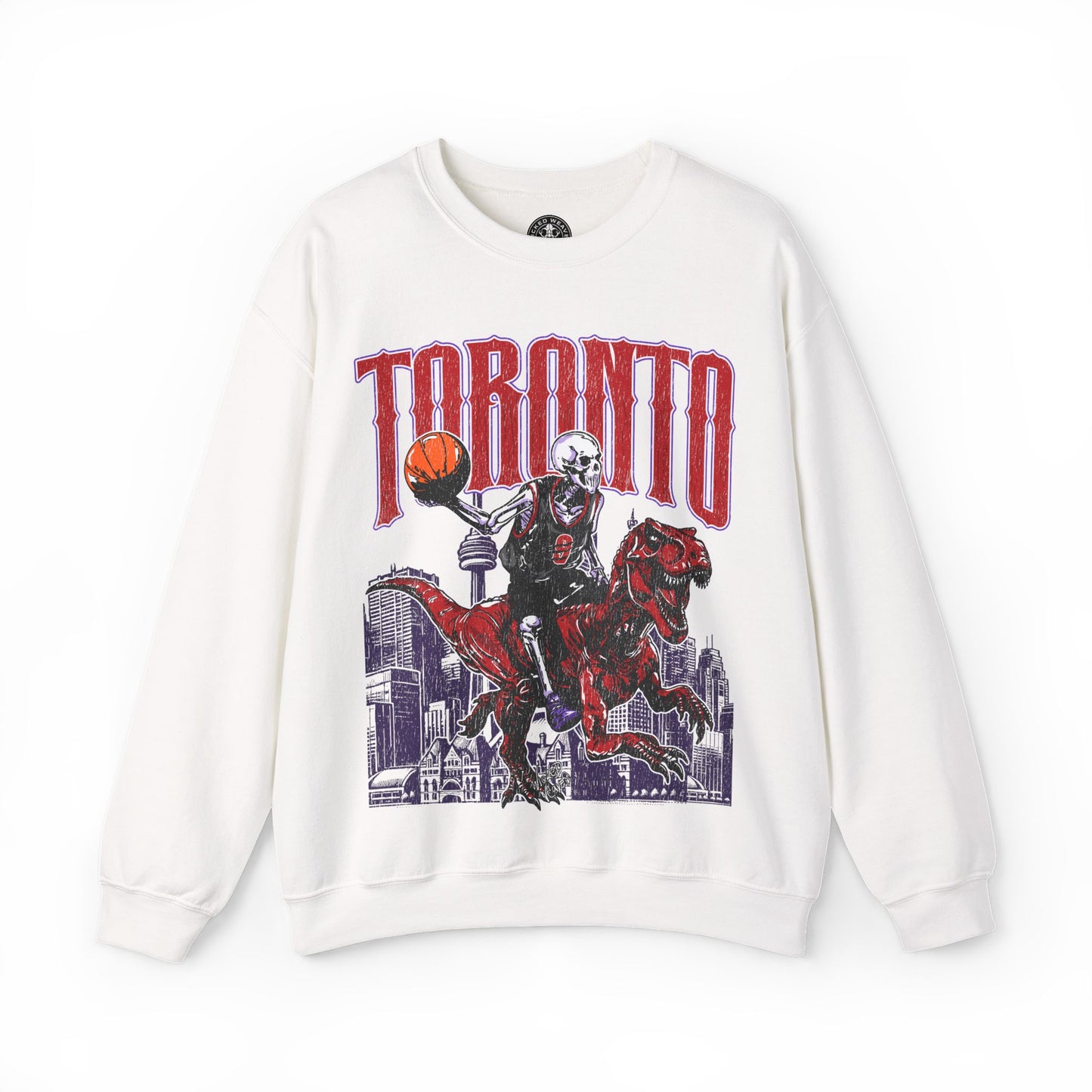 TORONTO BASKETBALL CREWNECK SWEATSHIRT