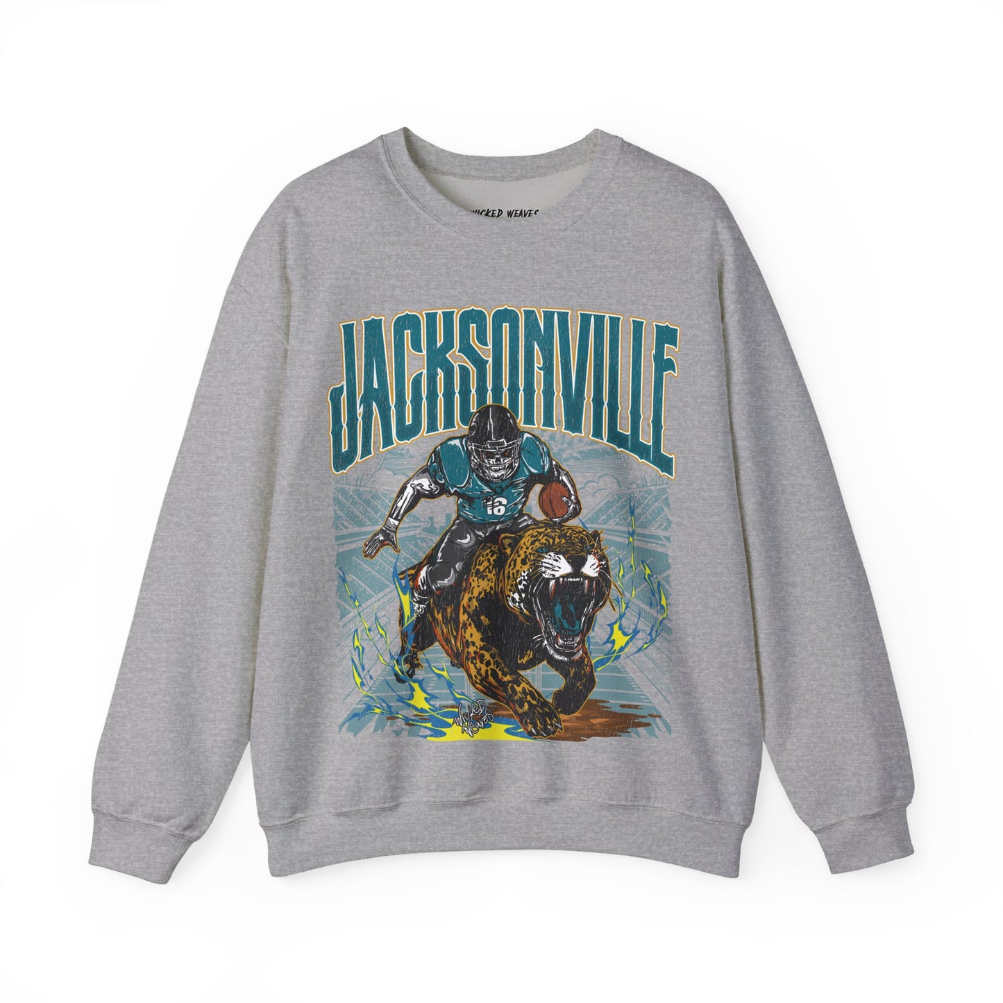 JACKSONVILLE FOOTBALL CREWNECK SWEATSHIRT