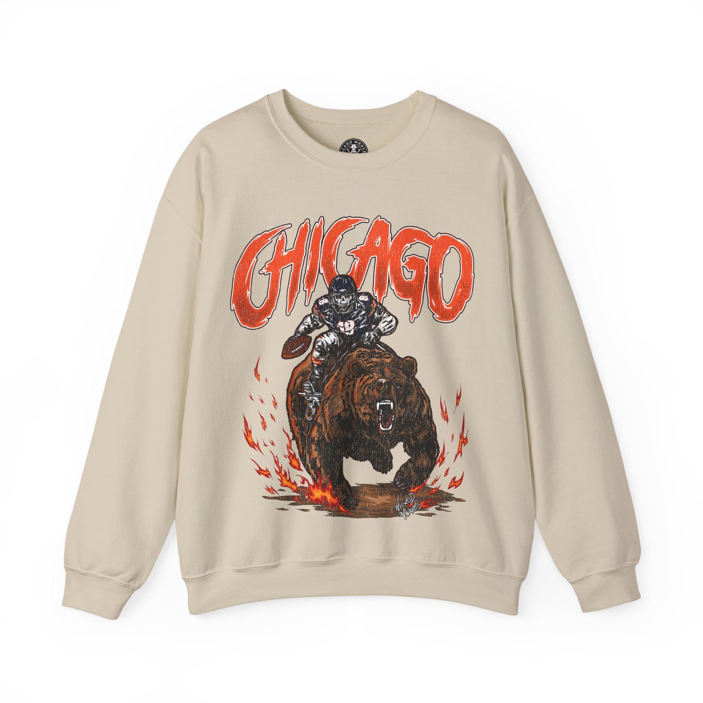 CHICAGO FOOTBALL CREWNECK SWEATSHIRT