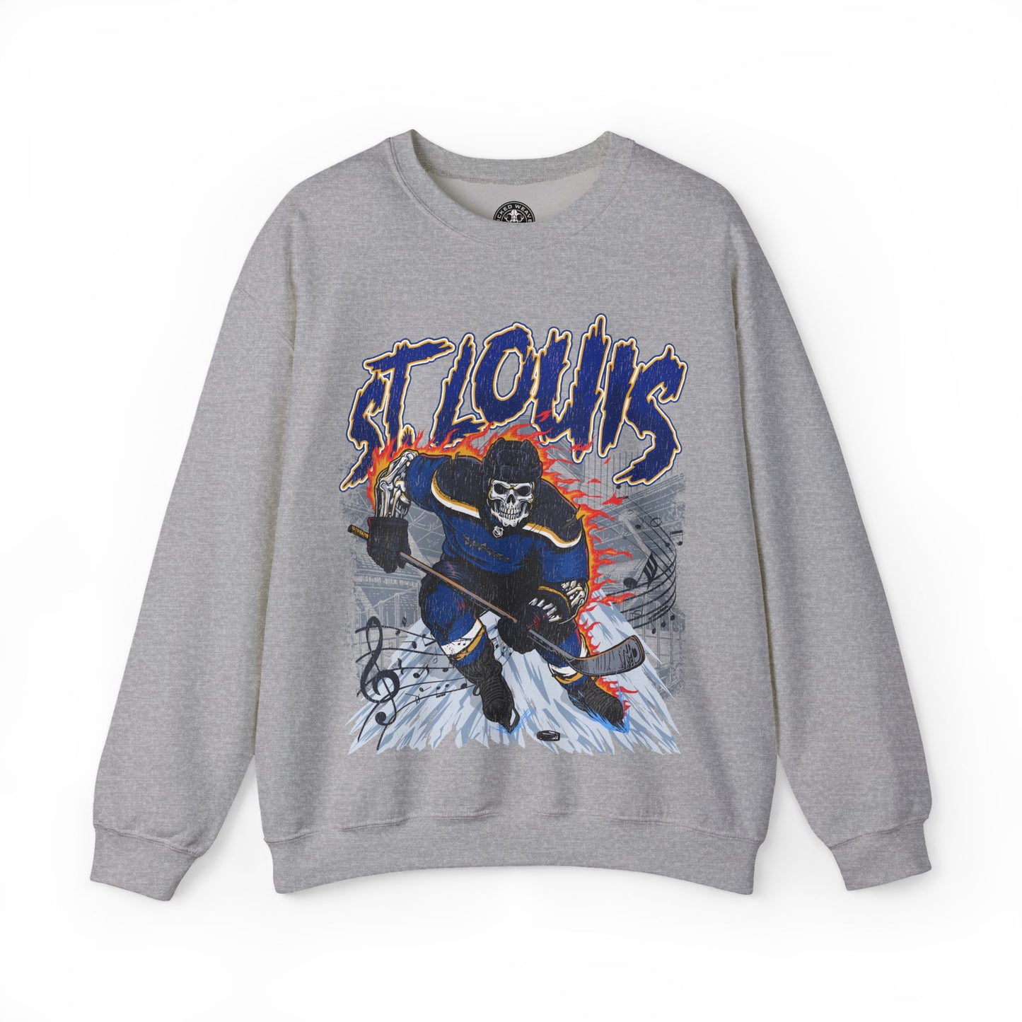 ST. LOUIS HOCKEY CREWNECK SWEATSHIRT