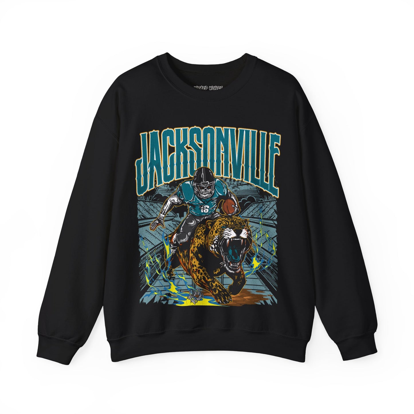 JACKSONVILLE FOOTBALL CREWNECK SWEATSHIRT