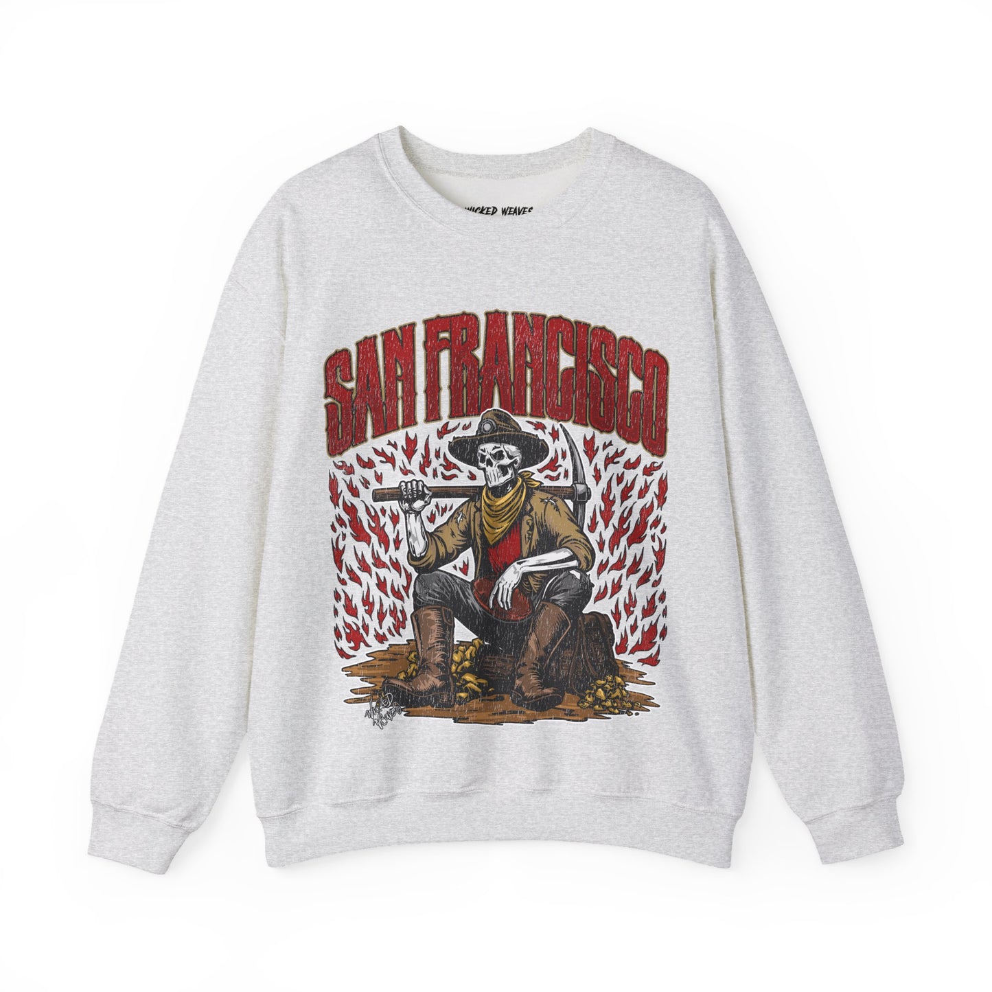 SAN FRANCISCO FOOTBALL CREWNECK SWEATSHIRT