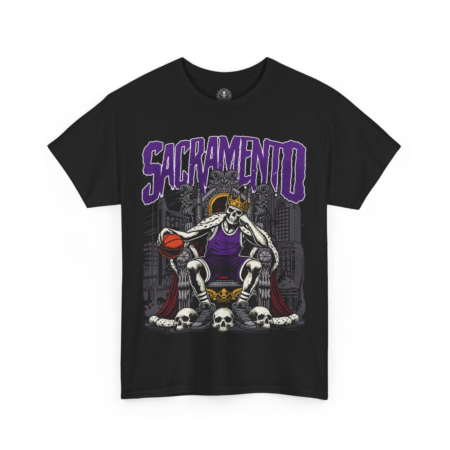 SACRAMENTO BASKETBALL T-SHIRT