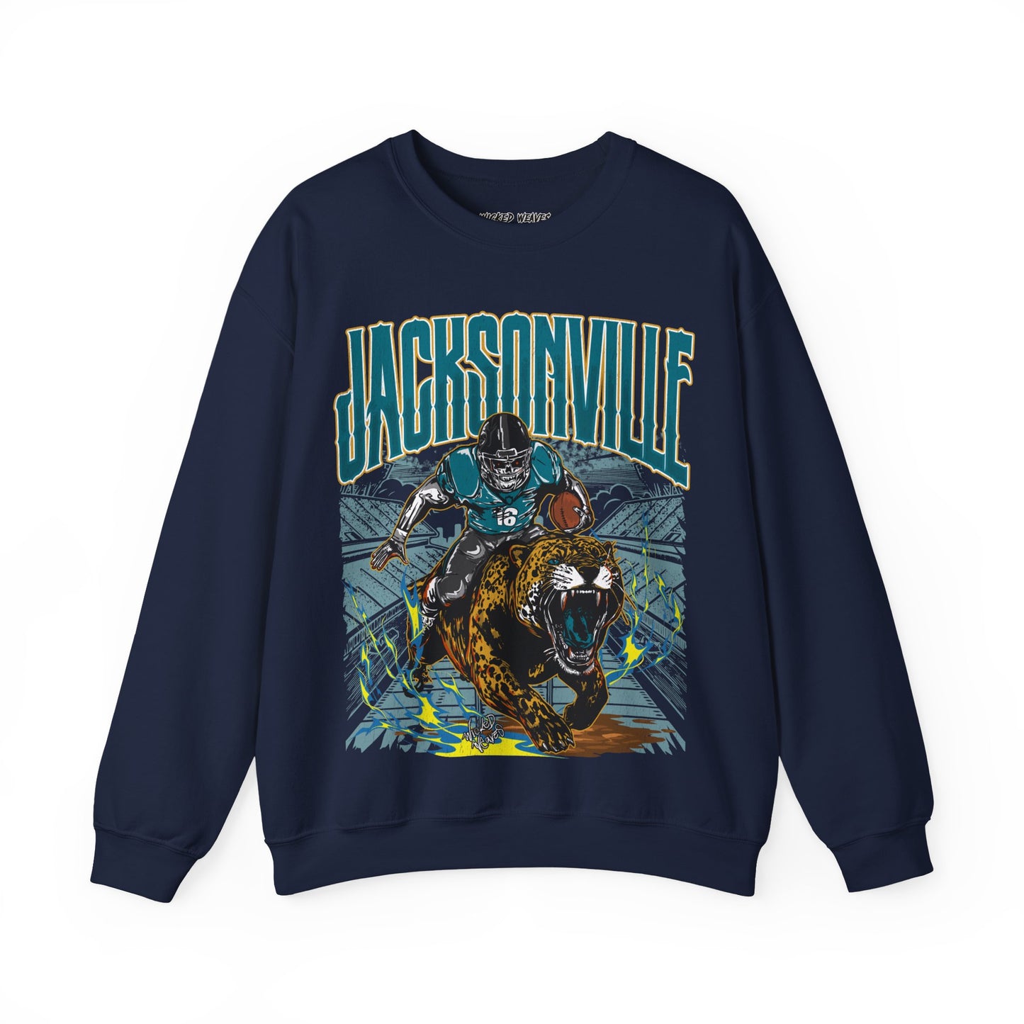 JACKSONVILLE FOOTBALL CREWNECK SWEATSHIRT