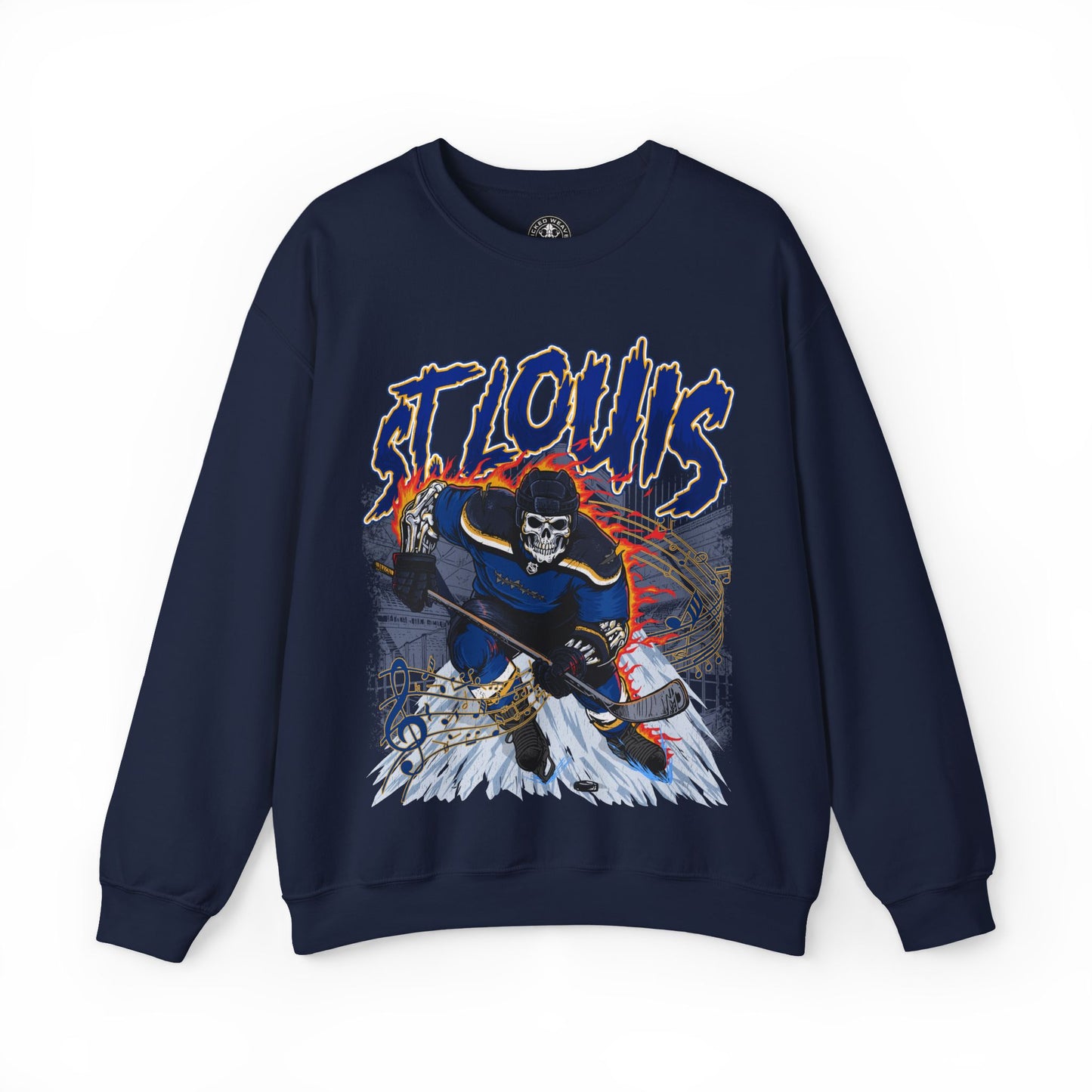 ST. LOUIS HOCKEY CREWNECK SWEATSHIRT