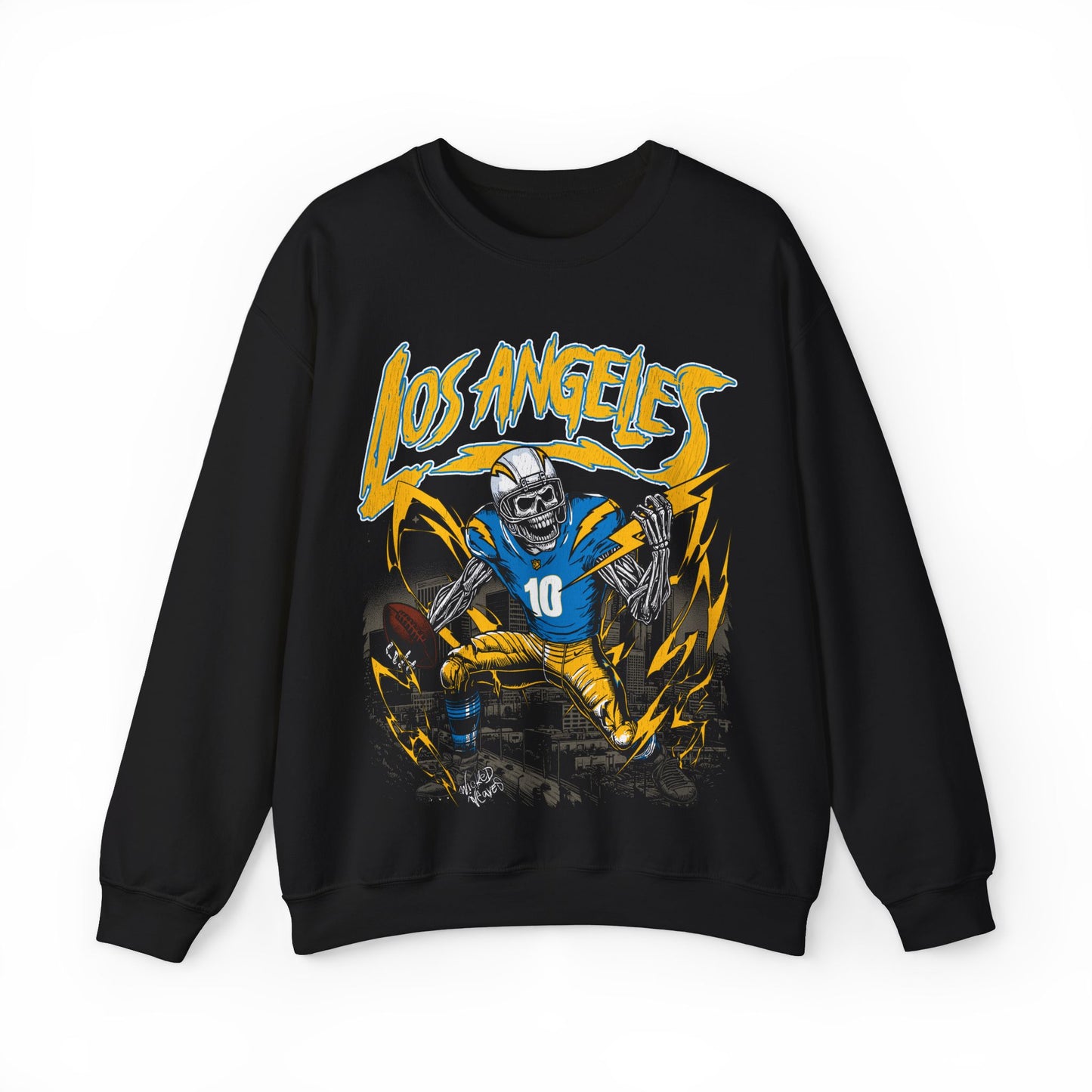 LOS ANGELES FOOTBALL CREWNECK SWEATSHIRT v1
