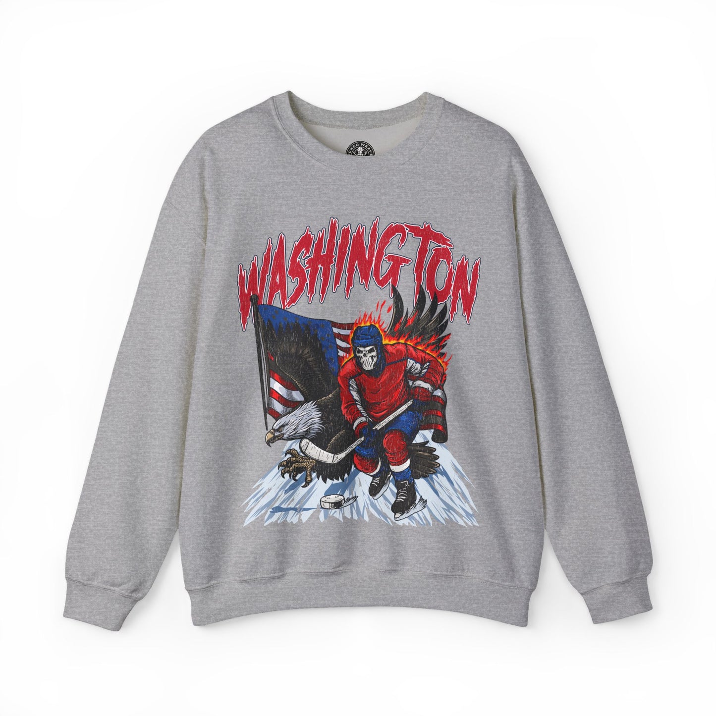 WASHINGTON HOCKEY CREWNECK SWEATSHIRT