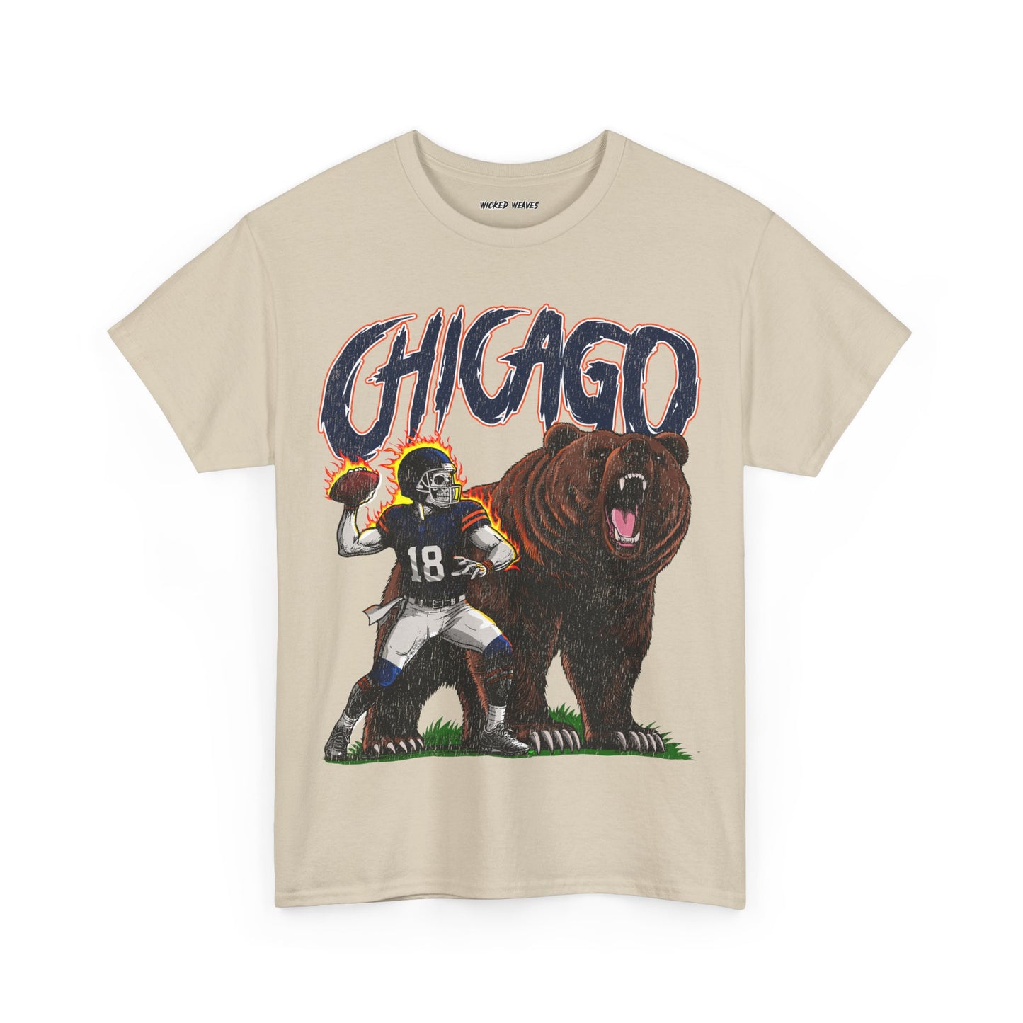 CHICAGO FOOTBALL T-SHIRT V2