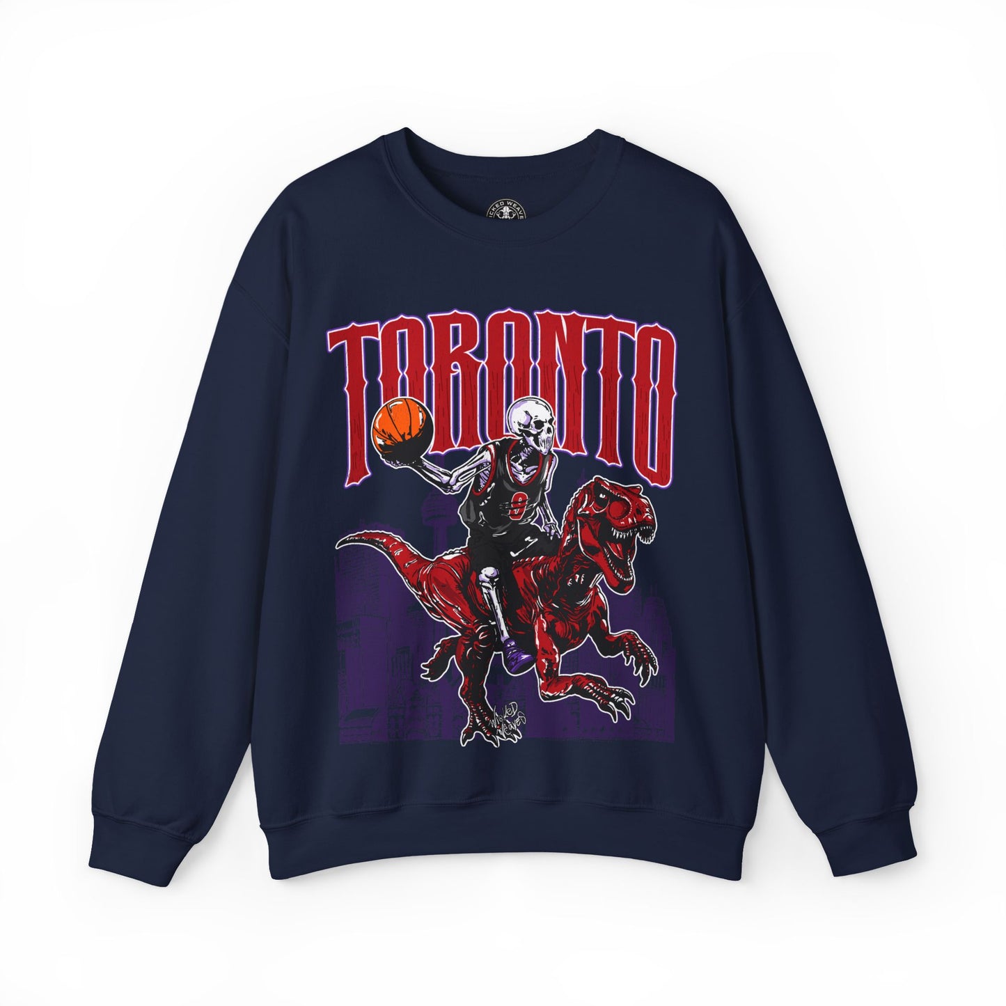 TORONTO BASKETBALL CREWNECK SWEATSHIRT