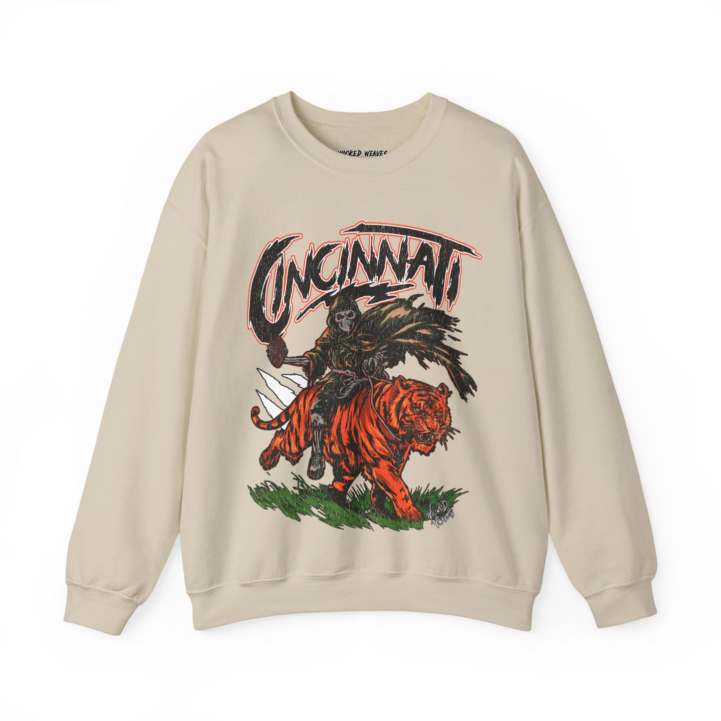 CINCINNATI FOOTBALL CREWNECK SWEATSHIRT