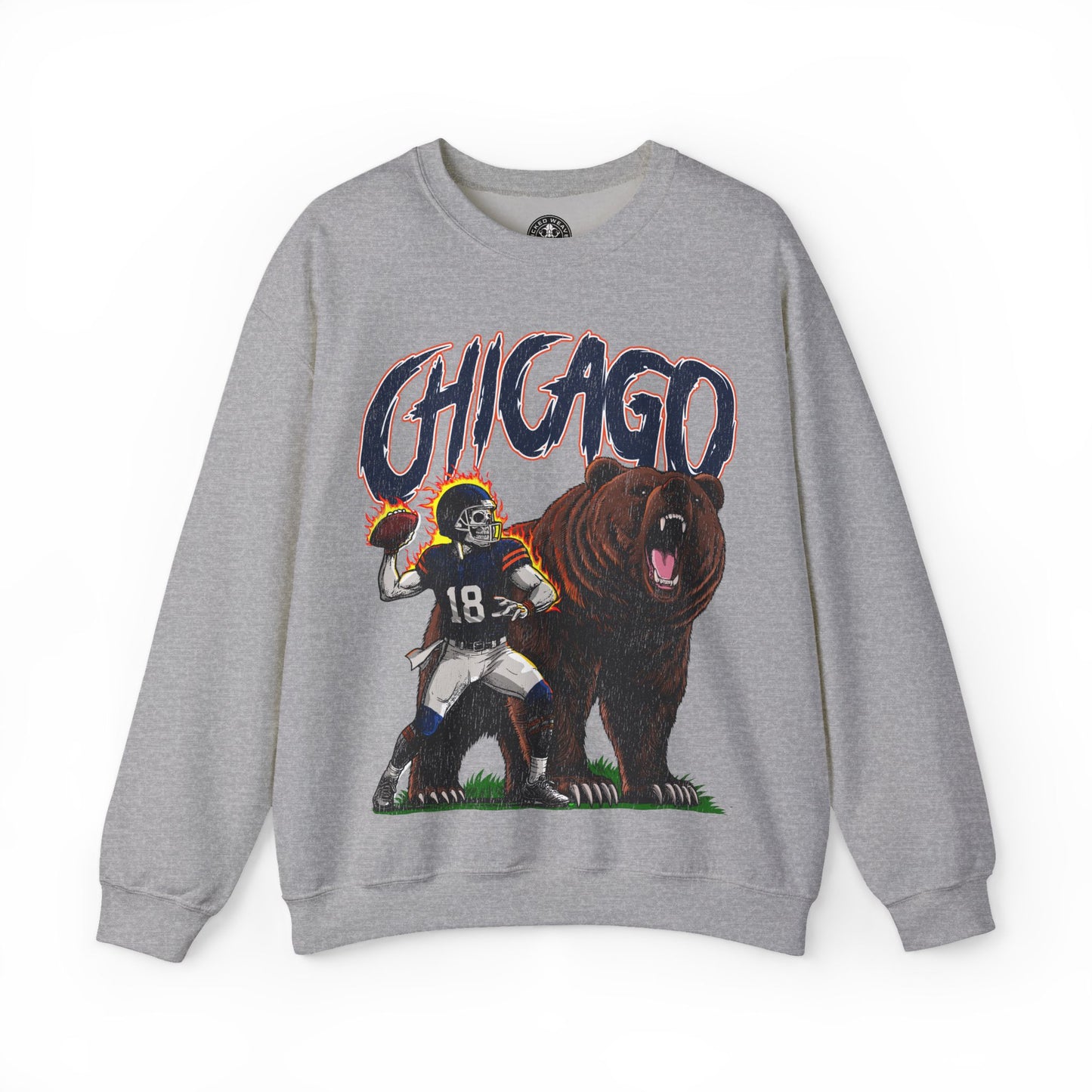 CHICAGO FOOTBALL CREWNECK SWEATSHIRT