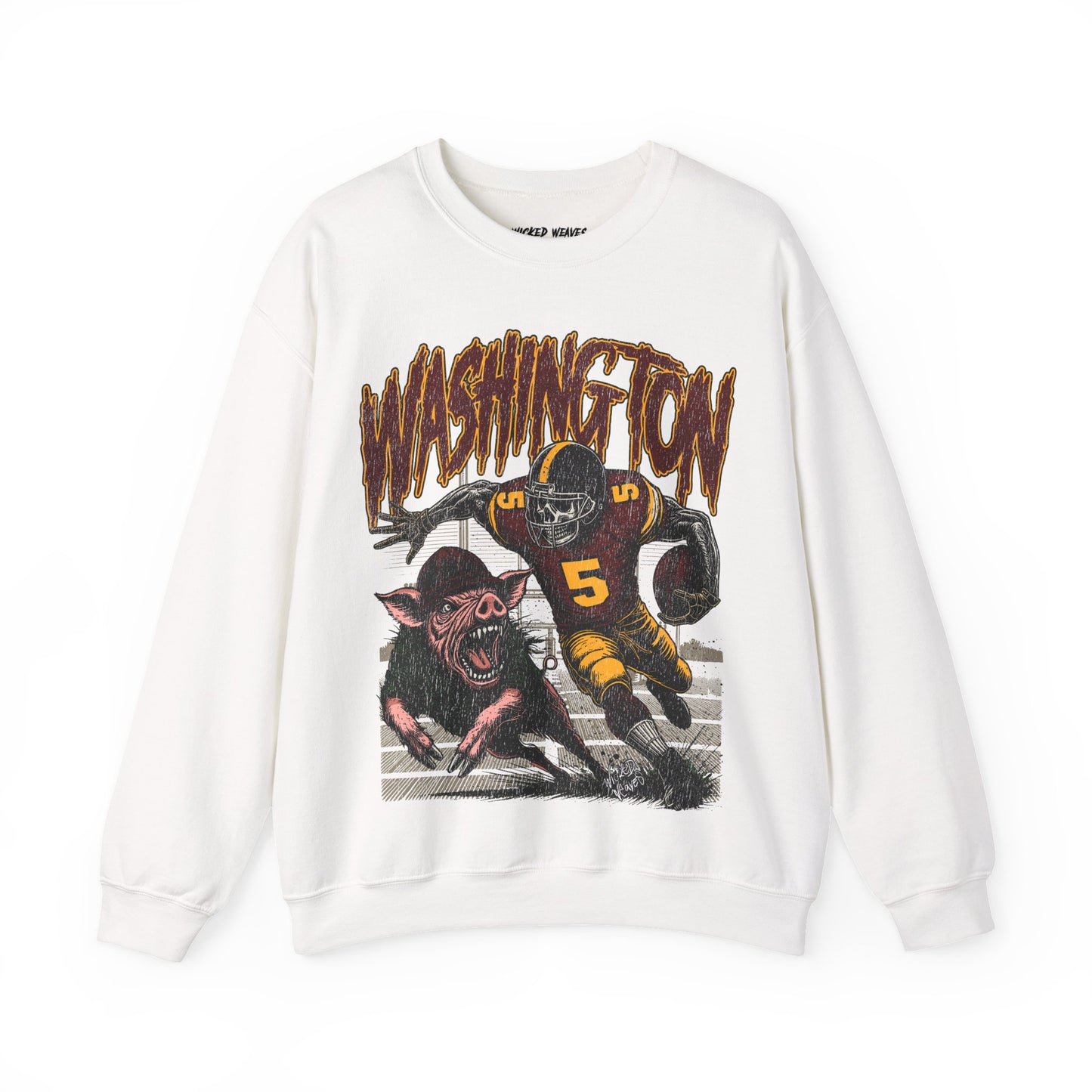 WASHINGTON FOOTBALL CREWNECK SWEATSHIRT