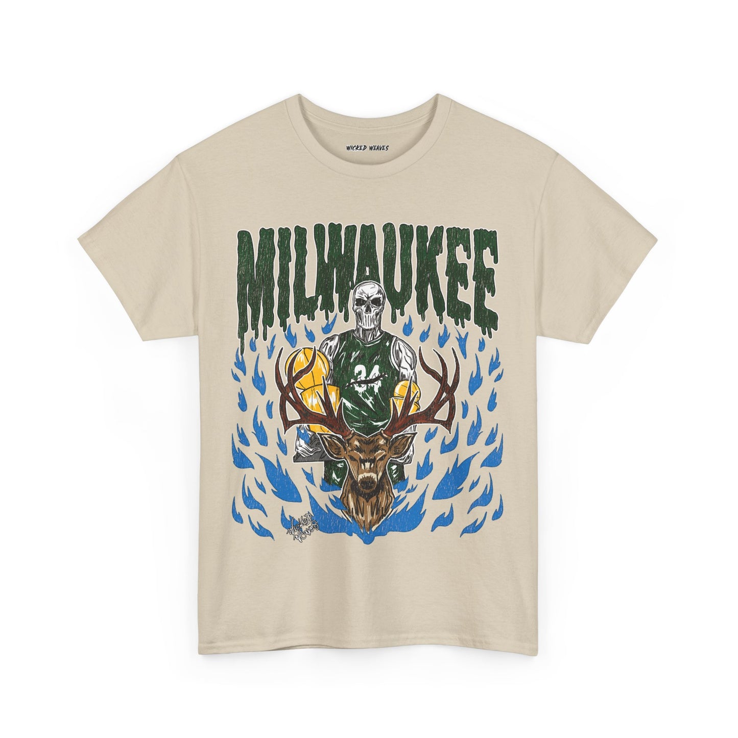 MILWAUKEE BASKETBALL T-SHIRT V2
