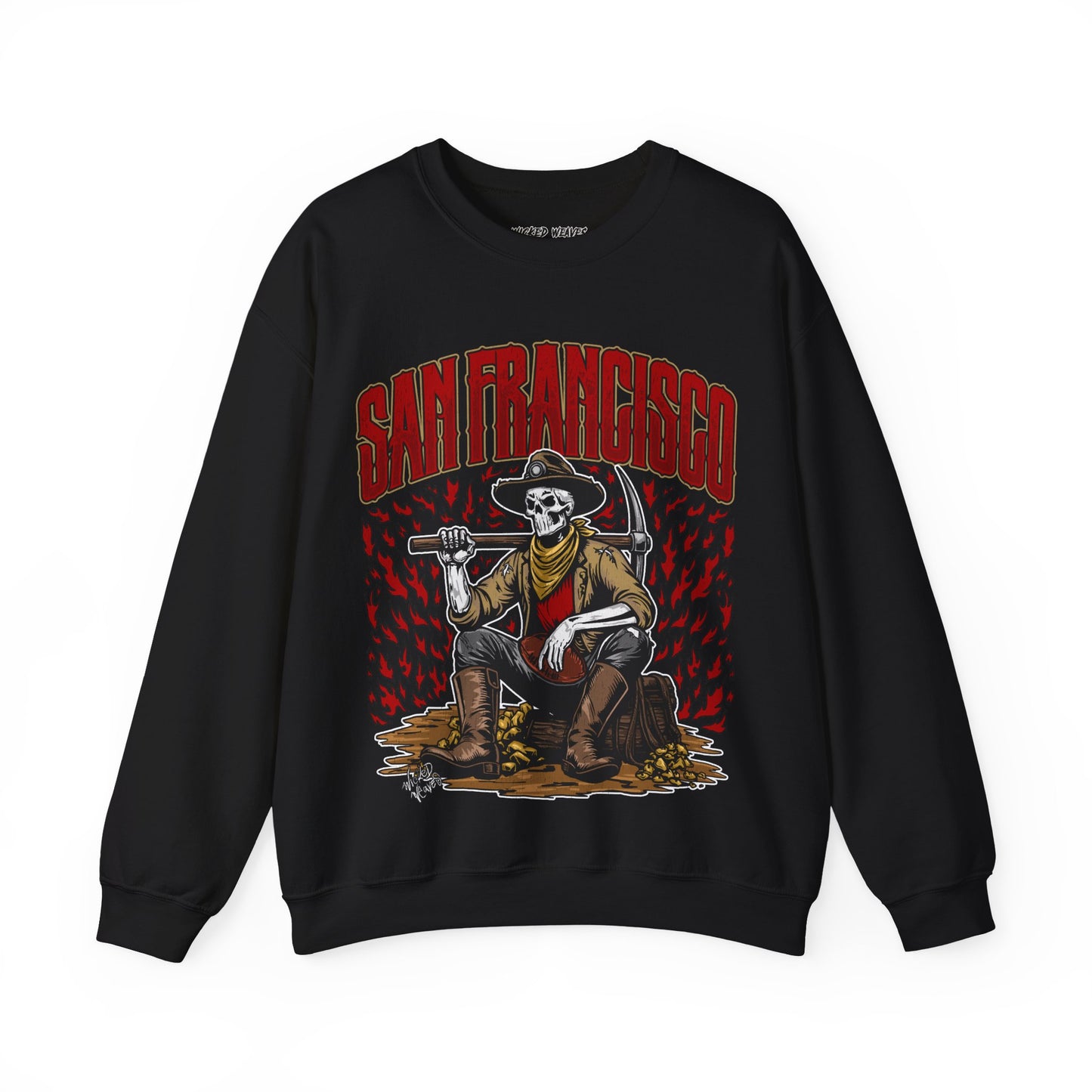 SAN FRANCISCO FOOTBALL CREWNECK SWEATSHIRT