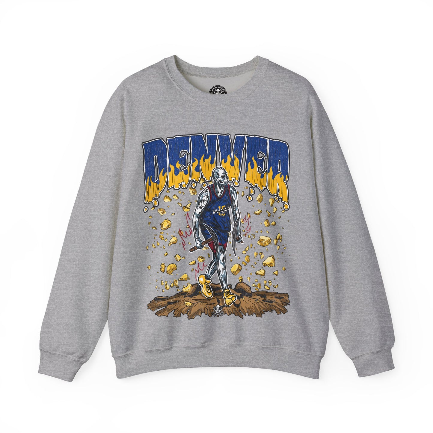 DENVER BASKETBALL CREWNECK SWEATSHIRT