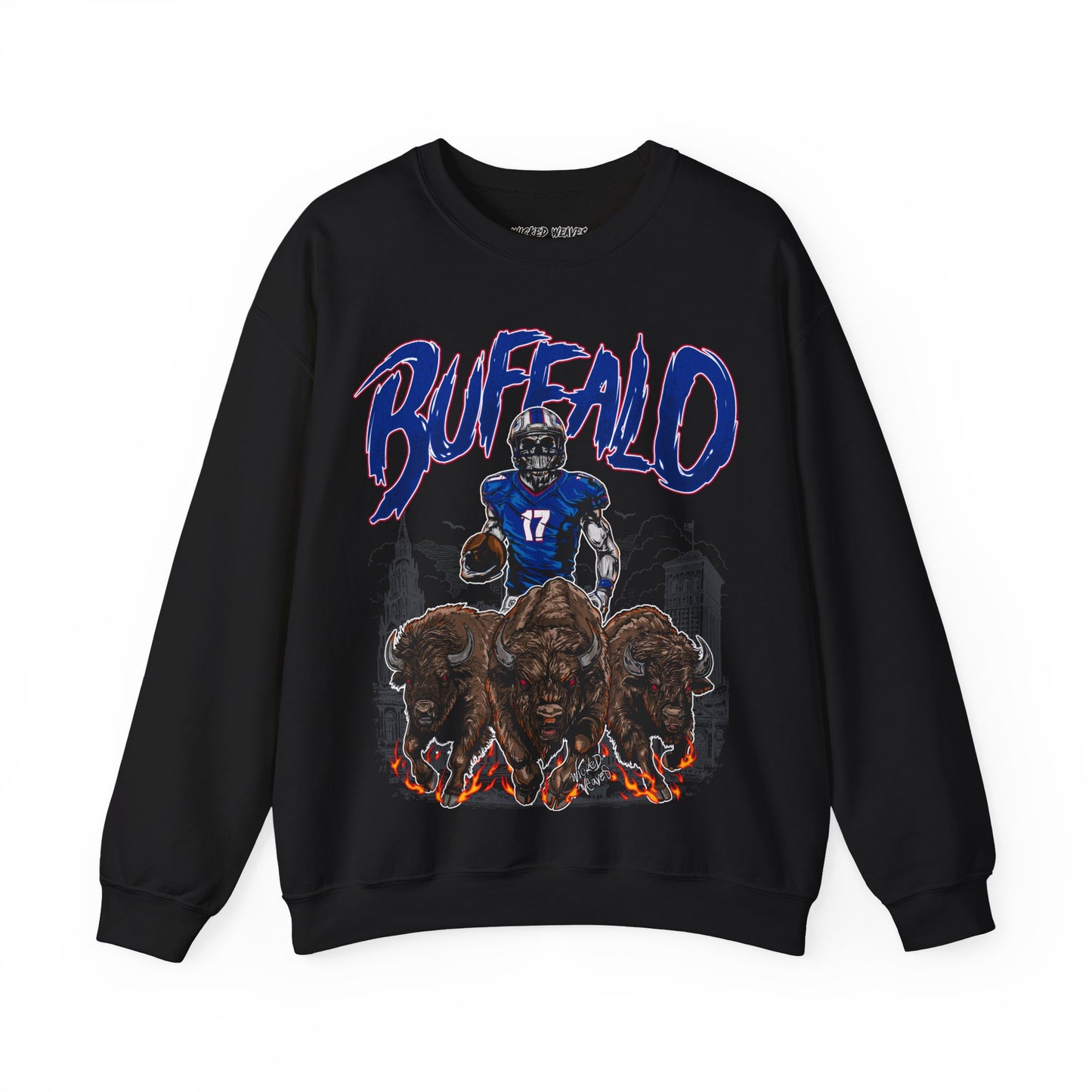 BUFFALO FOOTBALL CREWNECK SWEATSHIRT