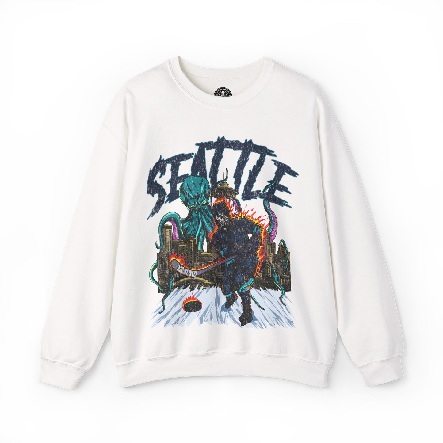 SEATTLE HOCKEY CREWNECK SWEATSHIRT